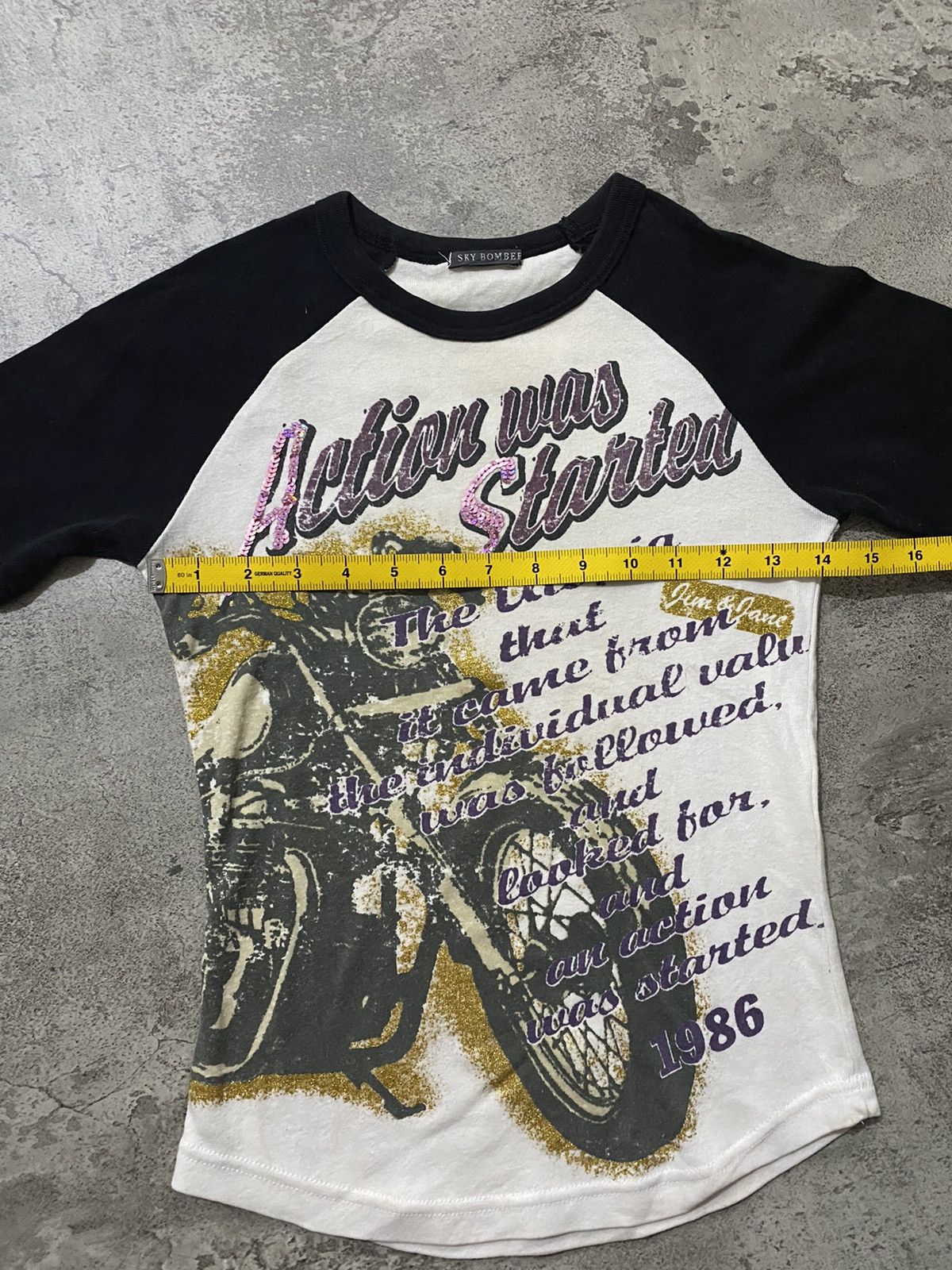 Hysteric Glamour Y2k Sky bomber poem tshirt Size S / US 4 / IT 40 - 7 Thumbnail