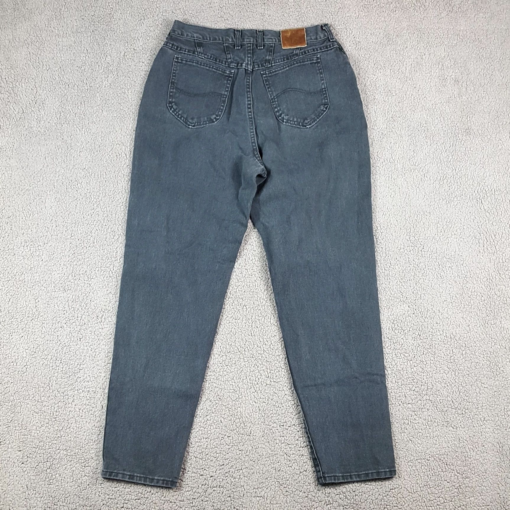 Lee VINTAGE Lee Jeans Women Size 16 High Waist Tapered Denim Casual 80s Retro Blue Size 38" / US 16 / IT 52 - 5 Thumbnail