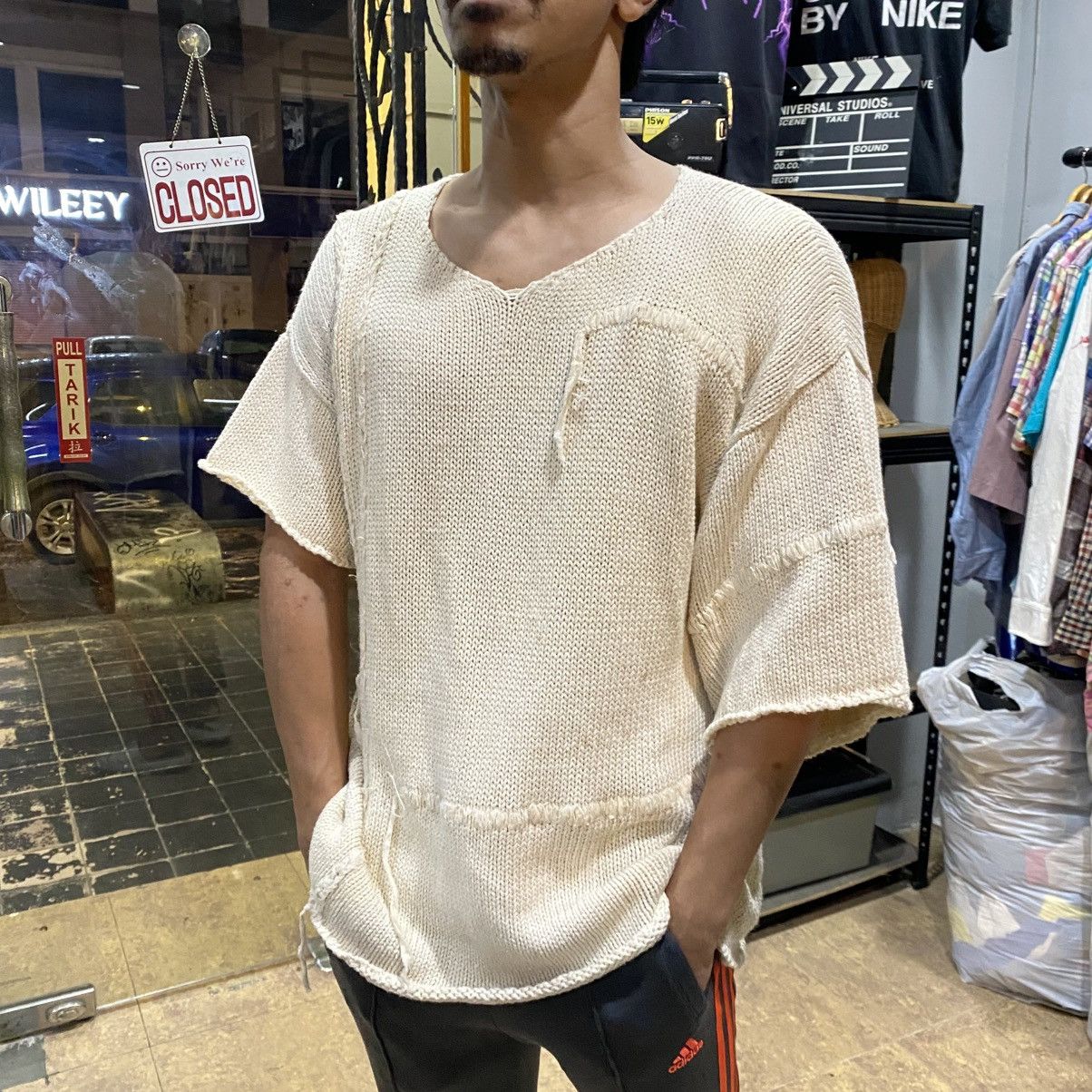 Comme des Garcons Vintage Tricot Comme des Garçons Reconstruct Knit Sweater Size US M / EU 48-50 / 2 - 10 Thumbnail