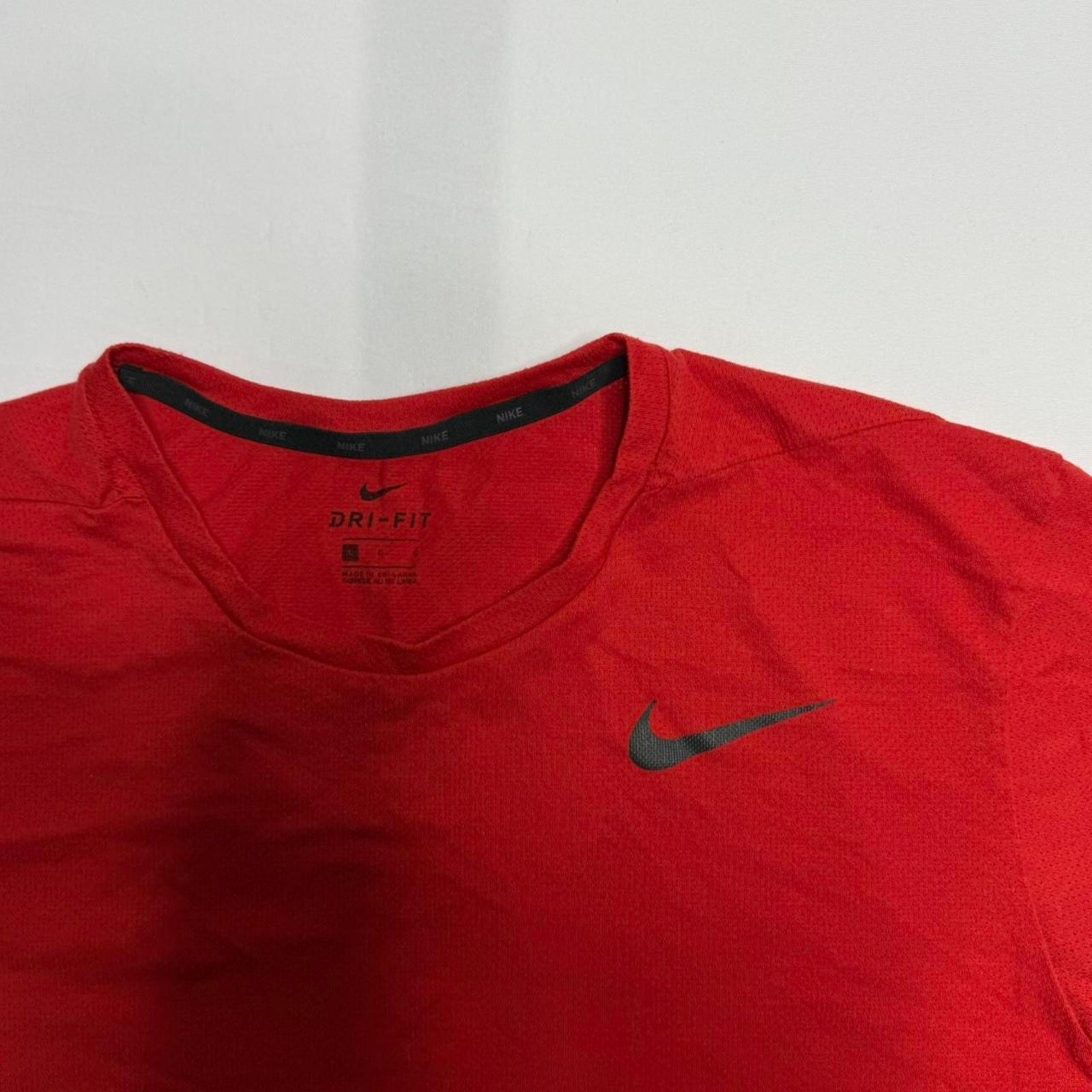 Nike Nike Dri-Fit Red T-Shirt Activewear Size Large Size US L / EU 52-54 / 3 - 2 Thumbnail