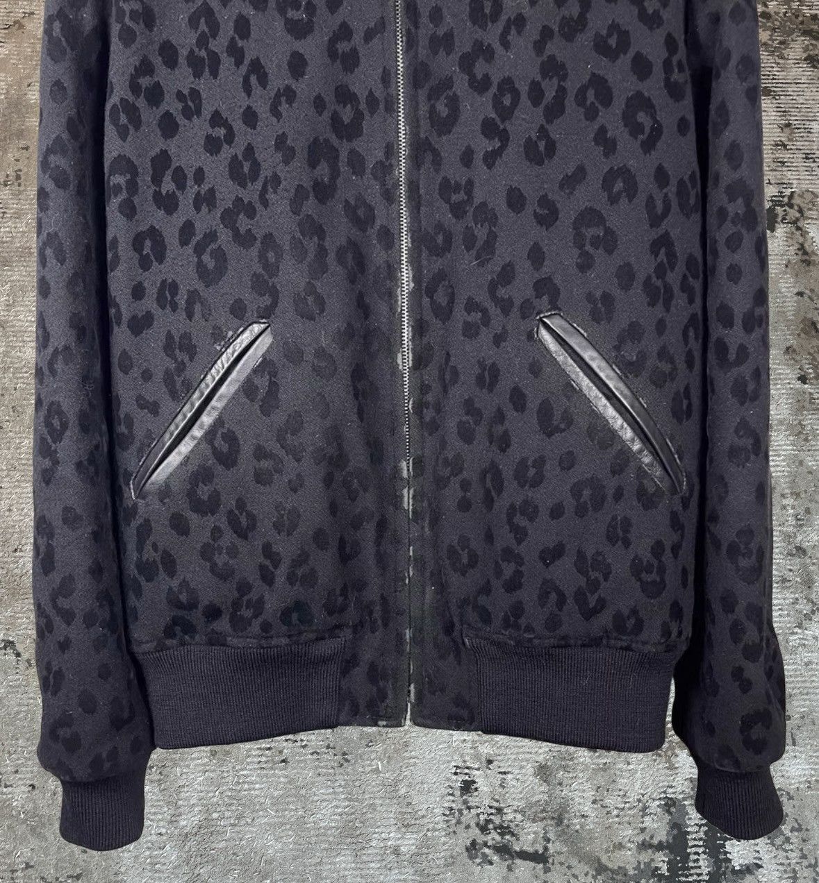 Saint Laurent Paris Saint Laurent Leopard Print Wool Teddy Bomber Jacket Size US M / EU 48-50 / 2 - 3 Thumbnail