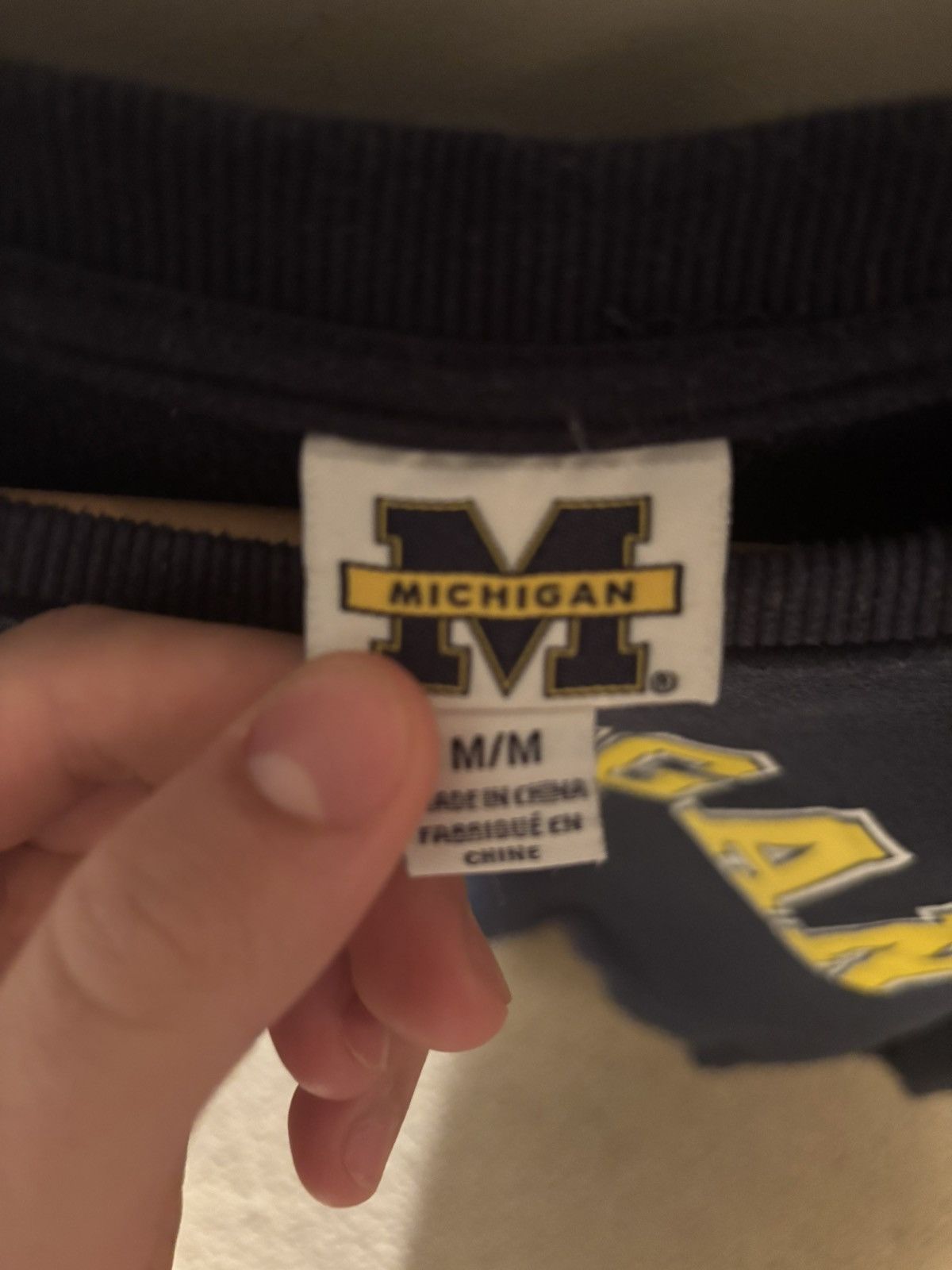 Vintage Vintage University of Michigan Crewneck Size US M / EU 48-50 / 2 - 3 Thumbnail