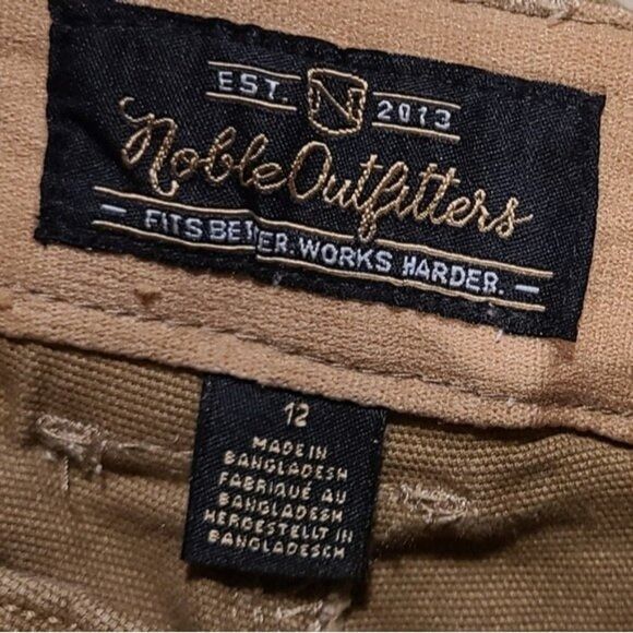 Other Noble Outfitters Women's Tan Utility Shorts Size 12 Durable Size 34" / US 12 / IT 48 - 4 Thumbnail