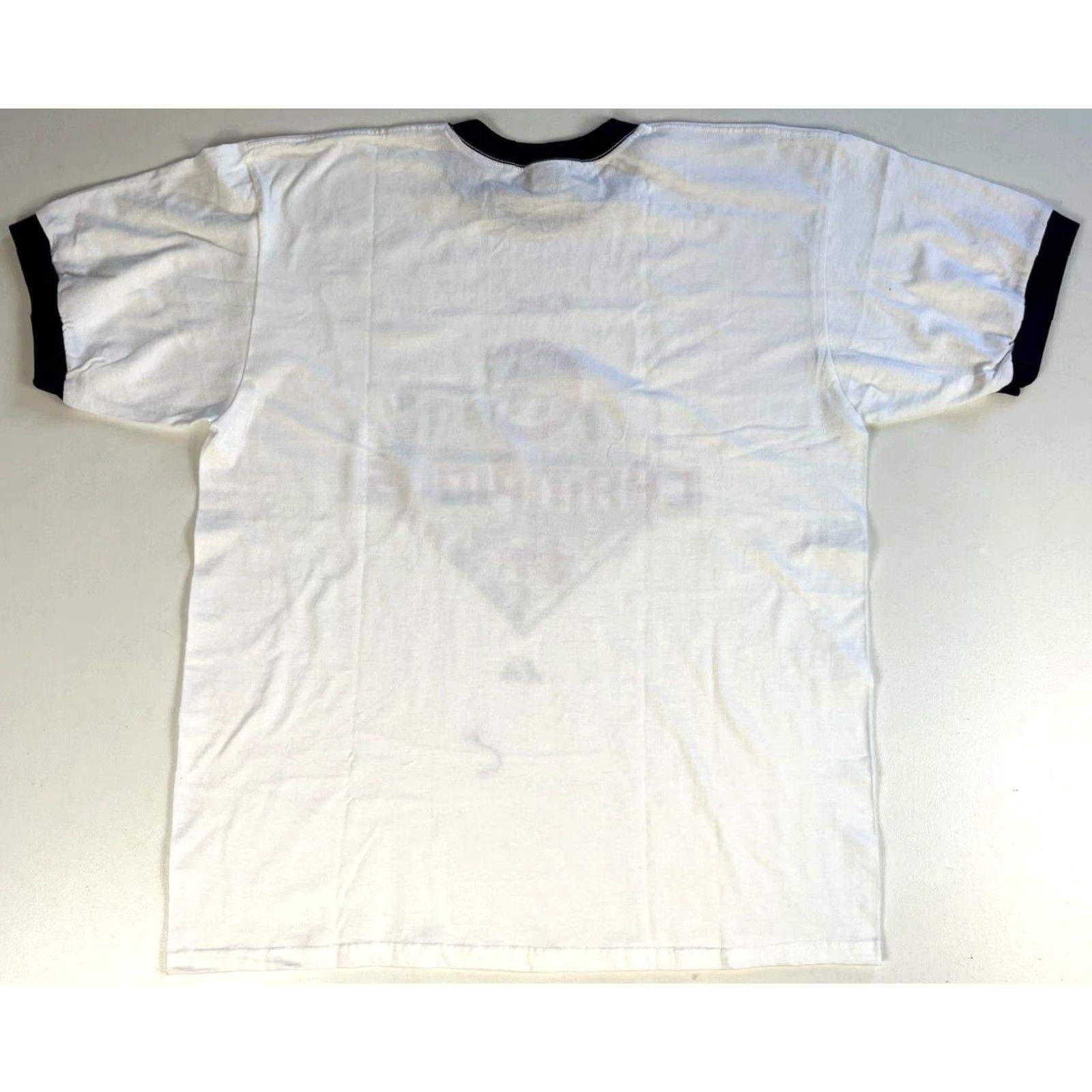 Anvil Chicago Cubs 2007 Central Division National League Champions T-Shirt XL White Cotton Anvil Men Baseball Vintage XL Shirt Size US XL / EU 56 / 4 - 2 Thumbnail