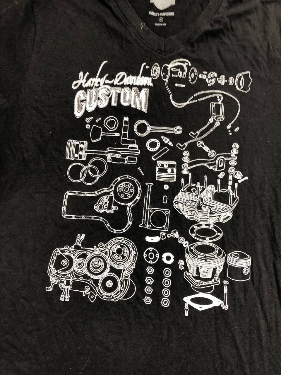 Harley Davidson × Vintage Vintage Motor Harley Davidson Plymouth Print T Shirt Size US M / EU 48-50 / 2 - 12 Thumbnail