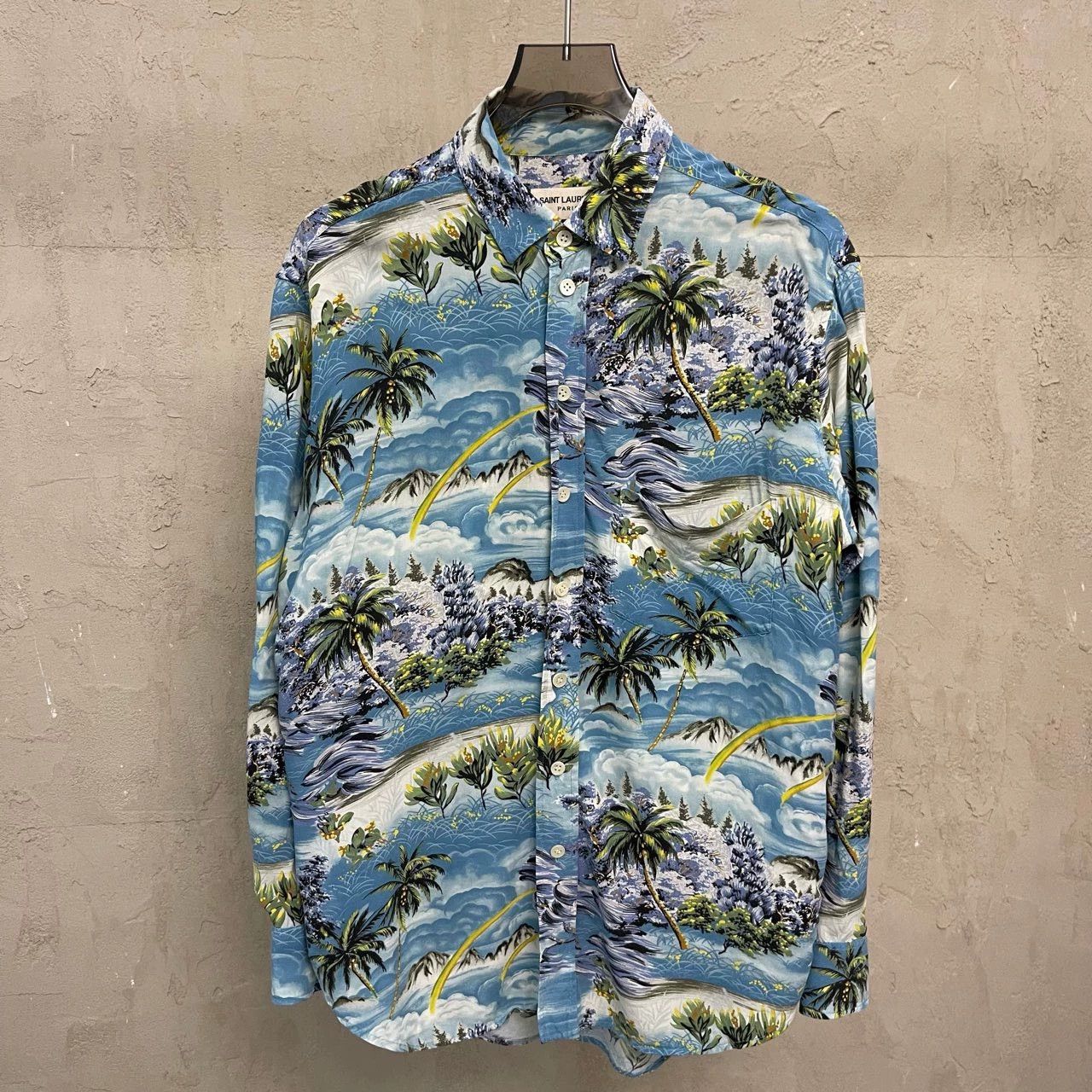 Saint Laurent Paris Saint Laurent Paris Coconut Tree Wave Shirt Size US XS / EU 42 / 0 - 1 Thumbnail