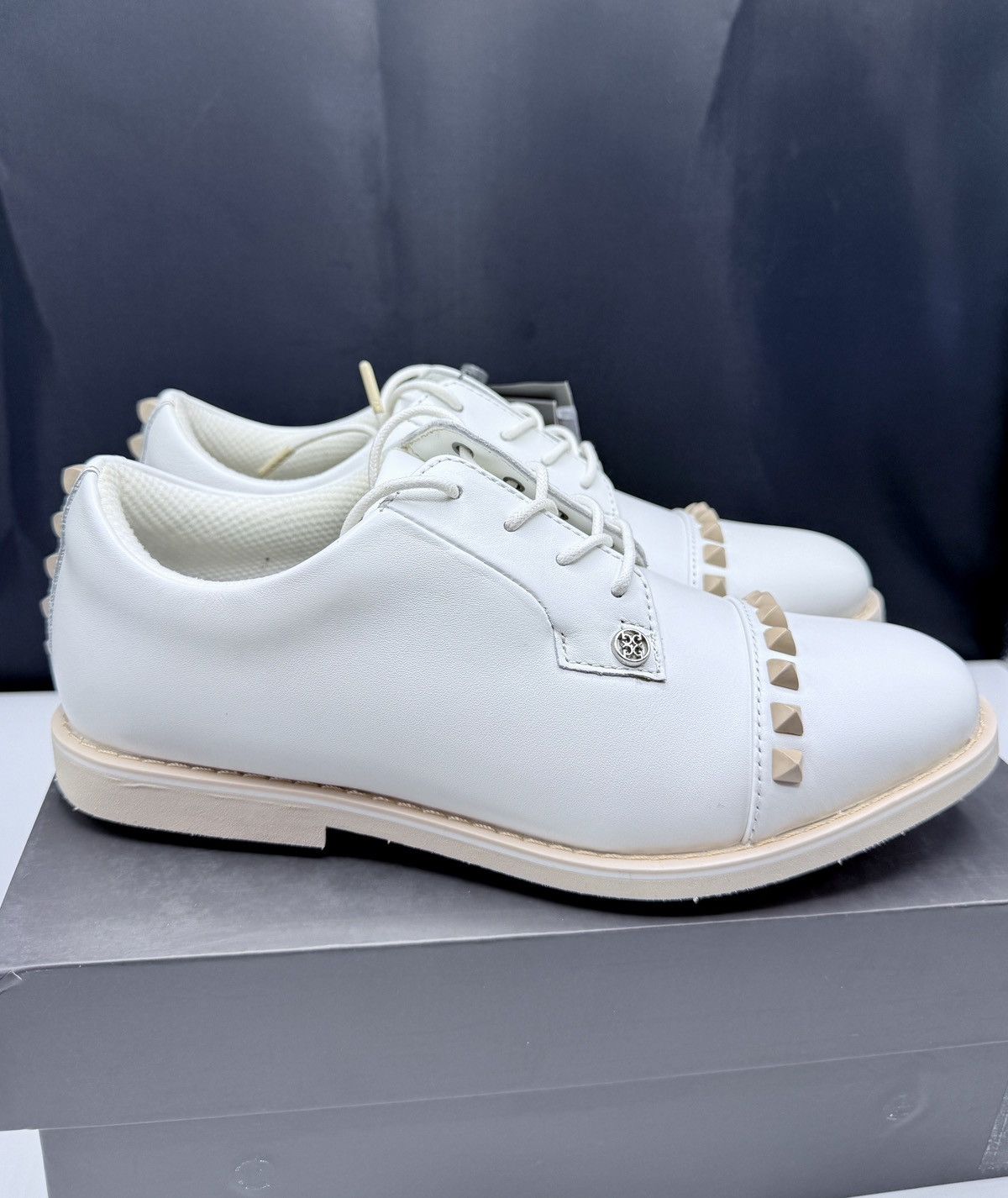 G/FORE G/FORE Women 7.5 Gallivanter Leather Golf Shoes GLF000003 Size US 7.5 / IT 37.5 - 5 Thumbnail