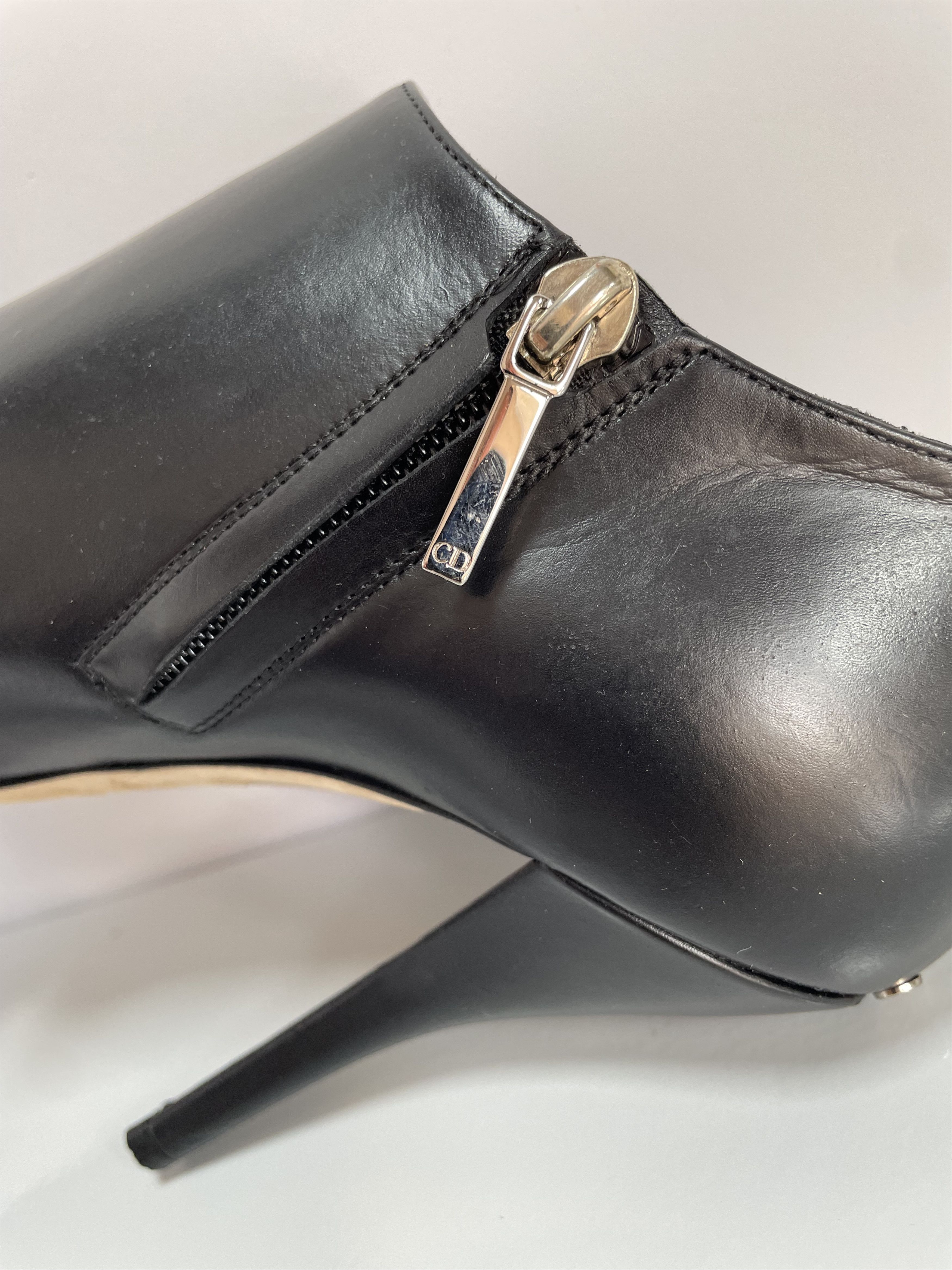 Dior Dior leather heels Size US 7.5 / IT 37.5 - 6 Thumbnail