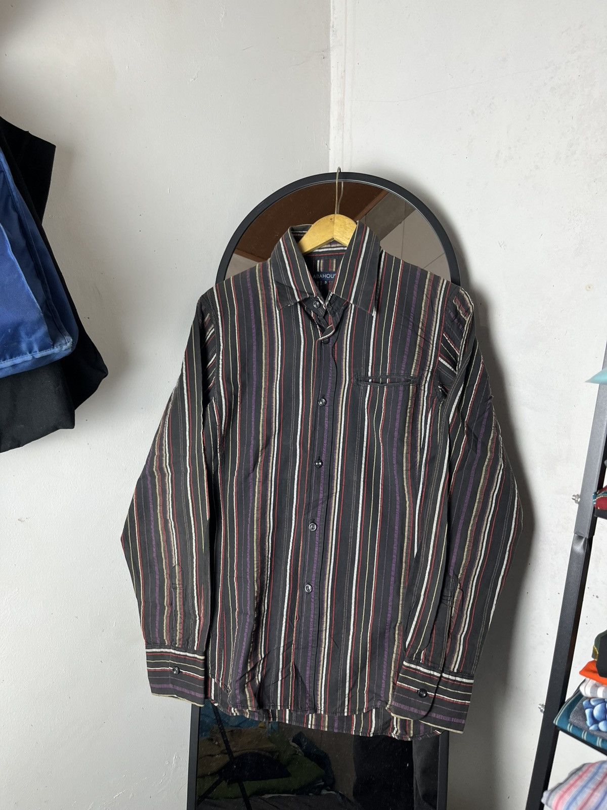 Yohji Yamamoto Pleated Abahouse button shirt issey/cdg/pleats Size US L / EU 52-54 / 3 - 1 Thumbnail