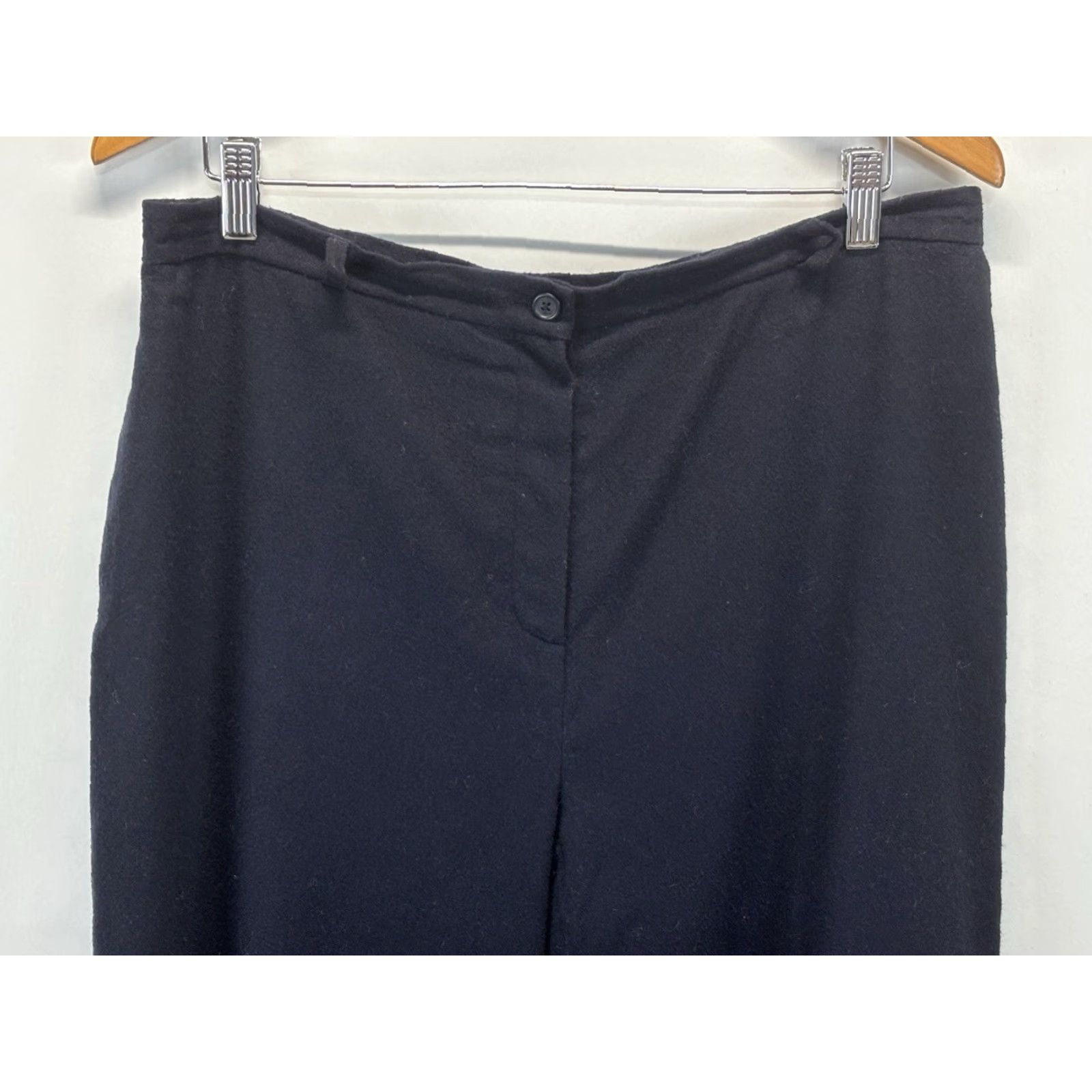 Ralph Lauren VINTAGE Lauren Ralph Lauren Wool Dress Pants Women’s Navy Size 16 Fully Lined Pants Womens 16 Navy Wool Blend Size 38" / US 16 / IT 52 - 2 Thumbnail