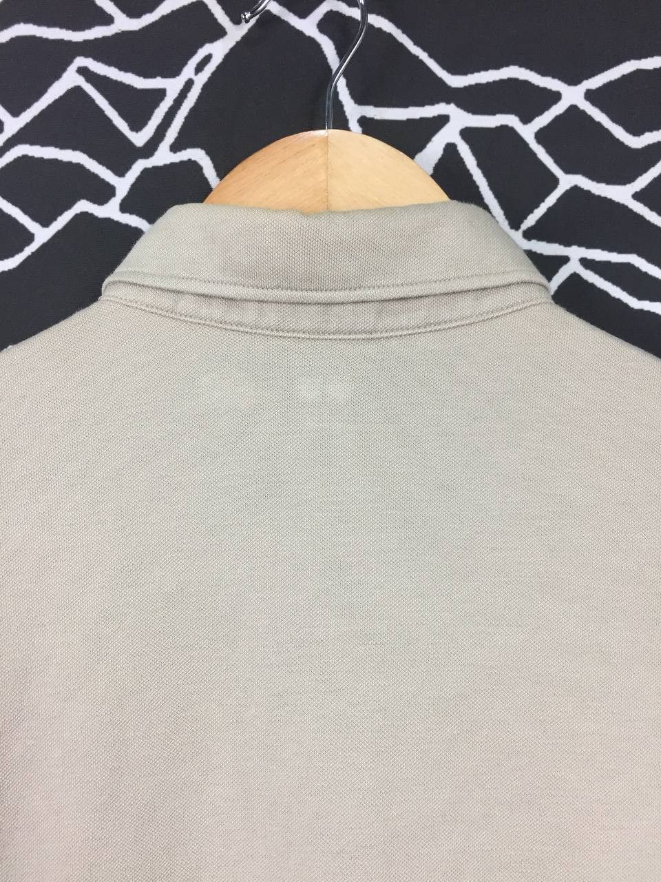 Uniqlo Uniqlo Beige Short Sleeve Button-Down Polo Shirt Size S Size US S / EU 44-46 / 1 - 7 Thumbnail