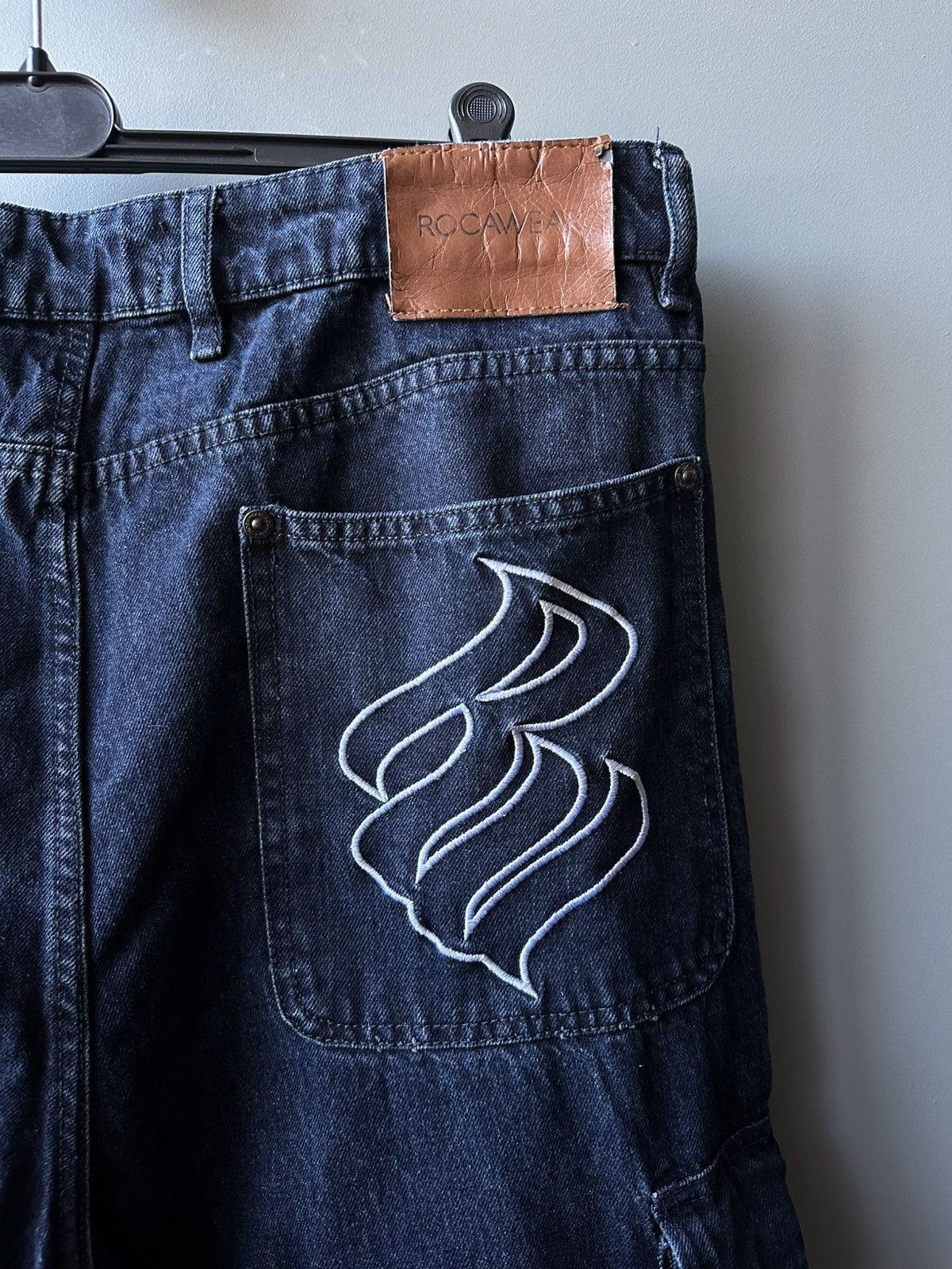 Rocawear Rocawear Denim Cargo Pants Size 36x34 Size US 36 / EU 52 - 6 Thumbnail