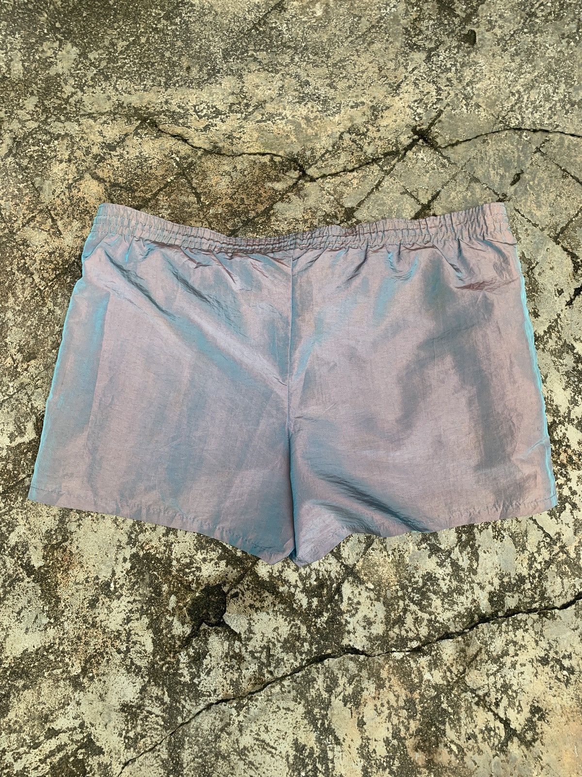 1990s Surf Style USA Iconic Glossy Shorts