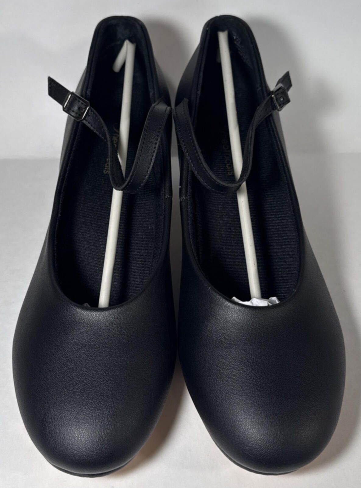 Other Theatricals Black Leather Sole Tap Dance Shoe Heels T3100 Size ONE SIZE - 2 Thumbnail