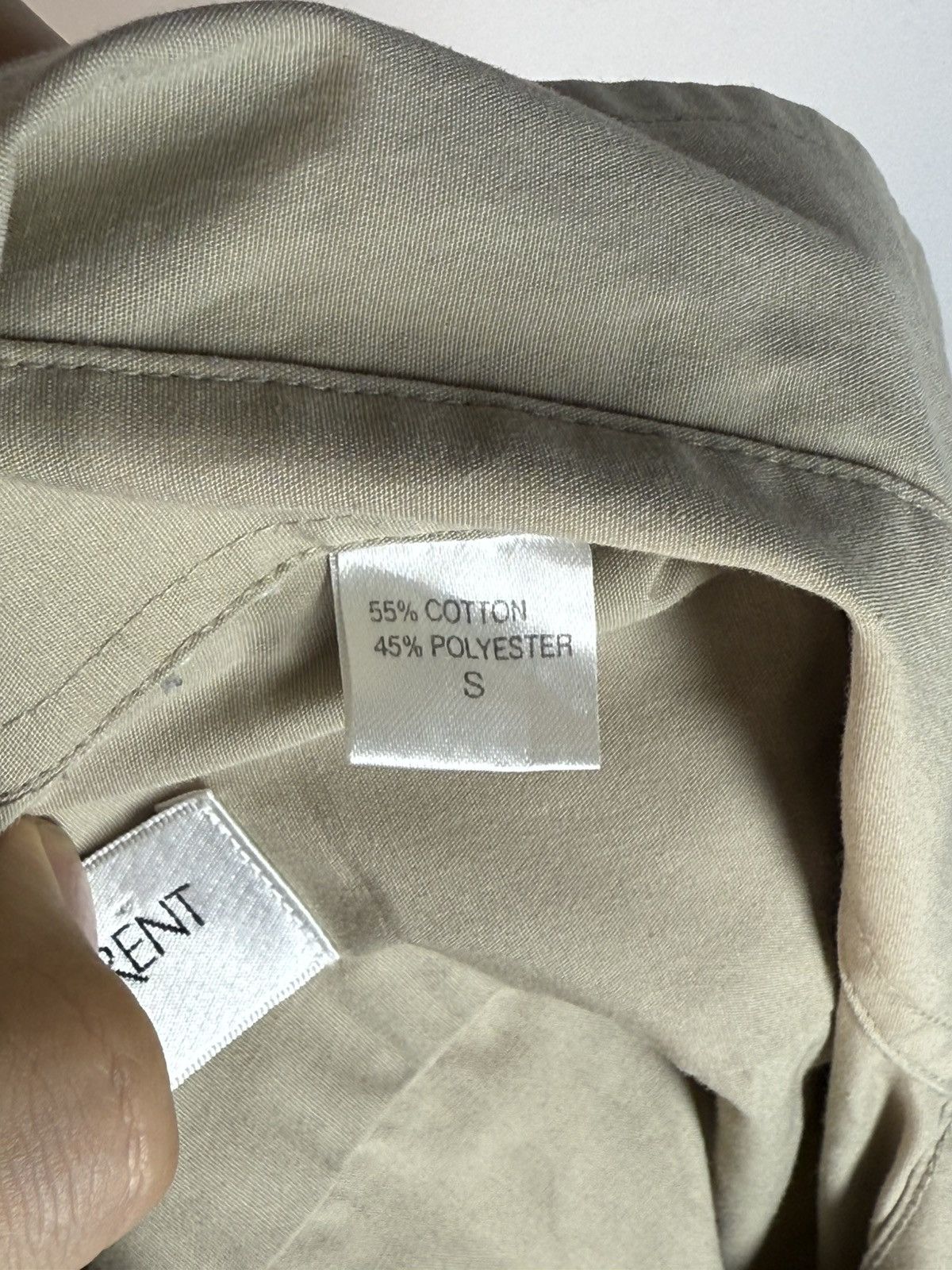 Summer YSL Shirt Beige Old Money