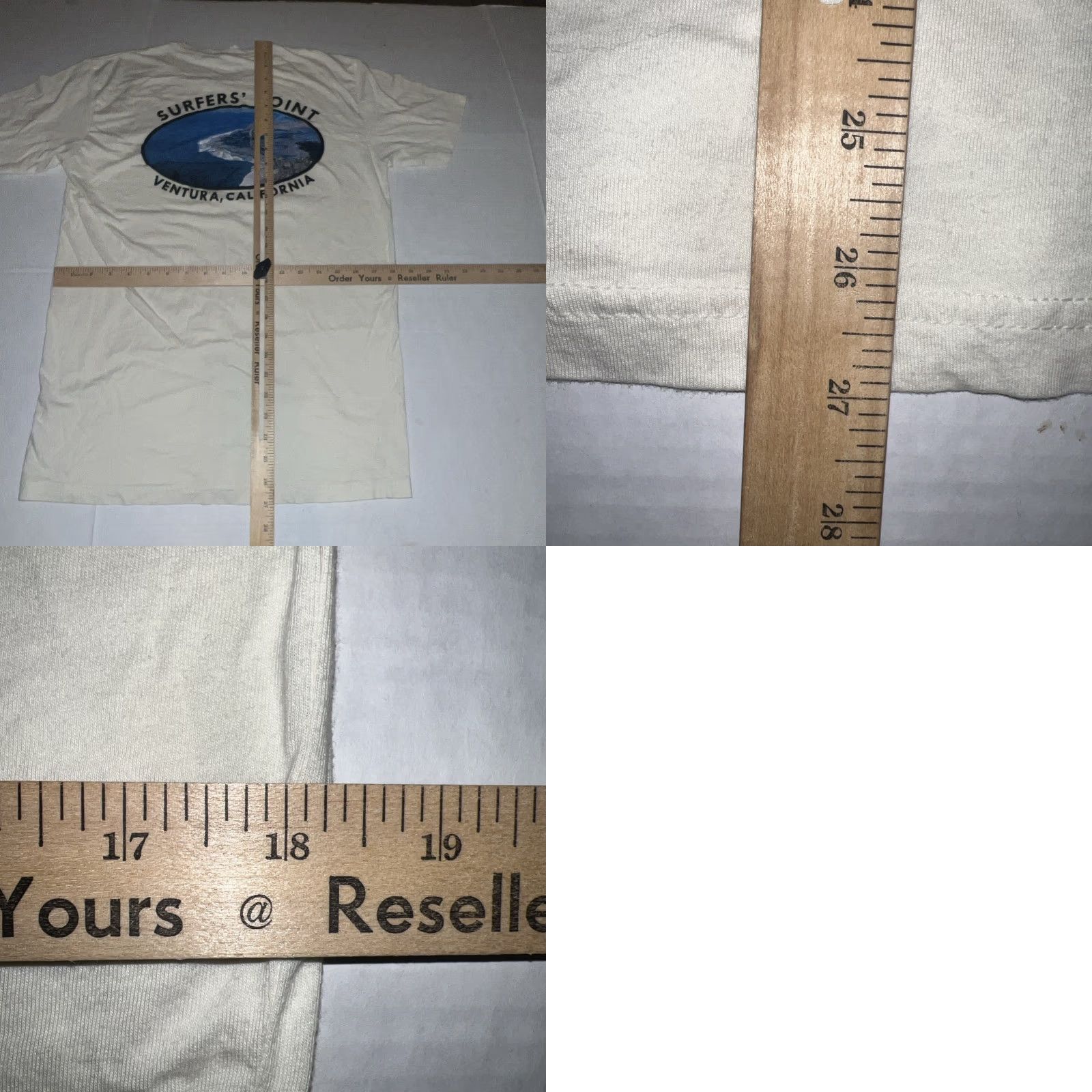 Next Level VINTAGE Surfrider Foundation Ventura County Chapter Surfer’s Point Logo Shirt Medium New Size US M / EU 48-50 / 2 - 8 Thumbnail
