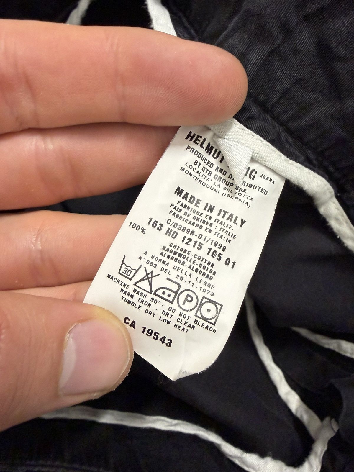 Helmut Lang Vintage 1999 Helmut Lang Cargo Pants Size US 30 / EU 46 - 12 Thumbnail