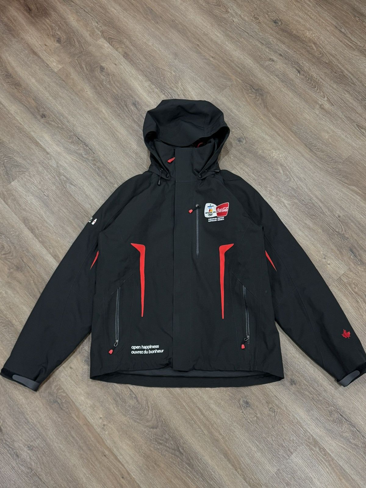 Coca Cola 2010 Winter Olympics Coca-Cola/Spyder Men's Leader Jacket Size US M / EU 48-50 / 2 - 3 Thumbnail