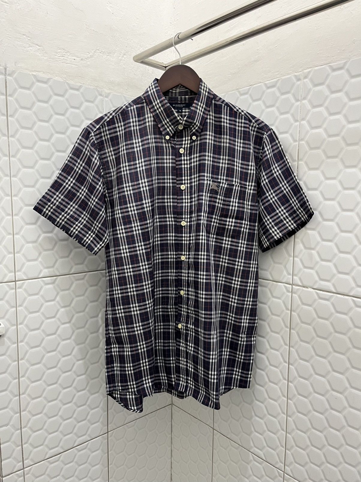 Burberry Vintage Burberry Nova Check Shirt Size US M / EU 48-50 / 2 - 1 Thumbnail