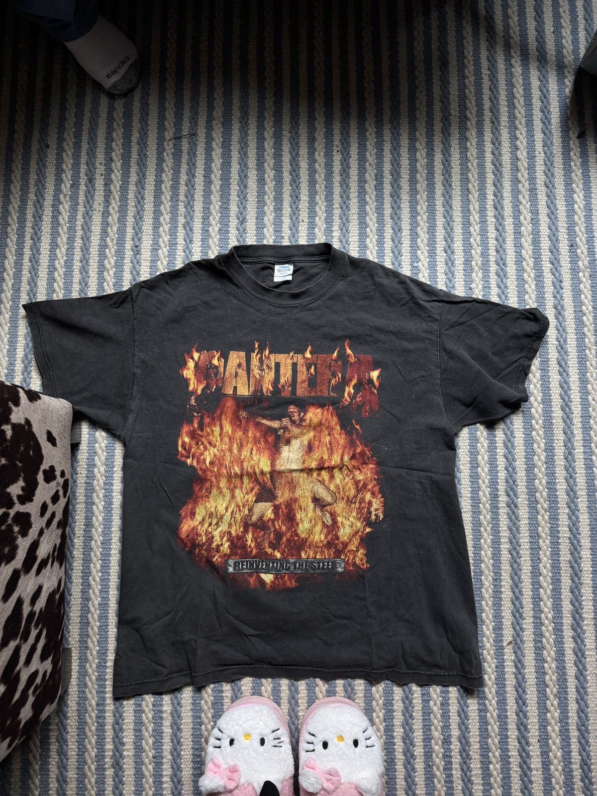 Vintage Vintage PANTERA shirt Size US XL / EU 56 / 4 - 1 Thumbnail