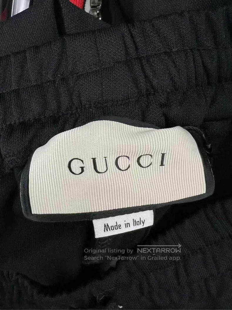 Gucci Gucci SizeXS Rhinestone side LOGO trousers Size US 27 - 3 Thumbnail
