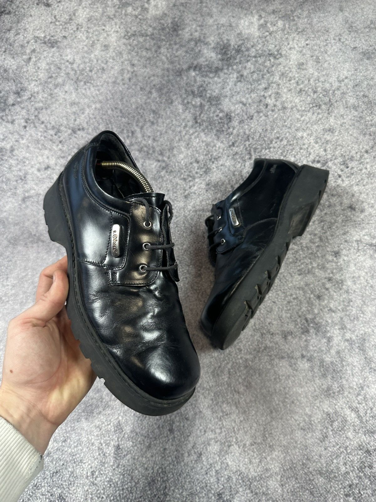 Genuine Leather Y2K Leather Boots Style Maison Margiela Alt Streetwear 42 Us Size US 8 / EU 41 - 3 Thumbnail