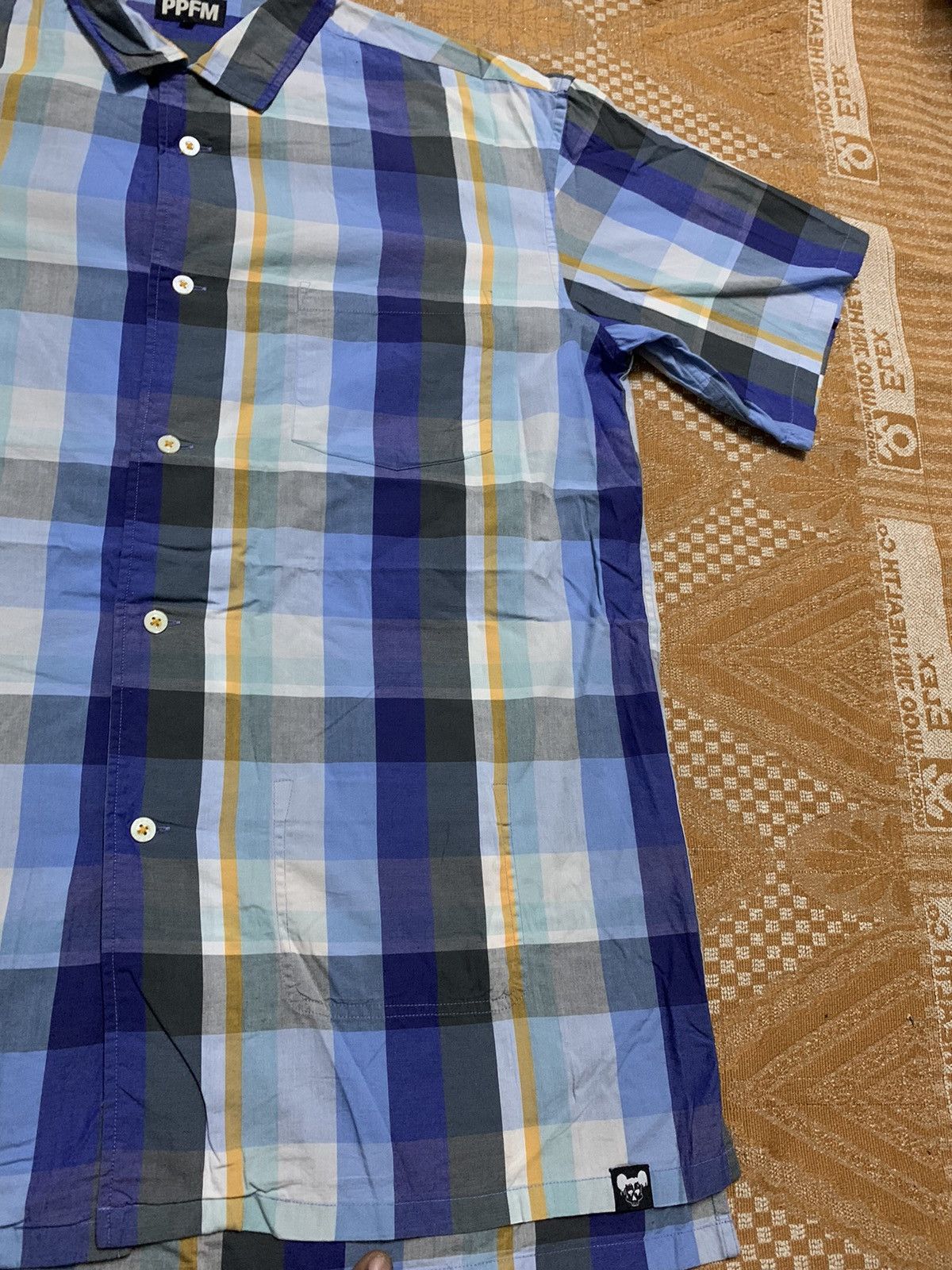 PPFM VINTAGE PPFM BRICK BUTTON UP SHIRT RARE DESIGN Size US L / EU 52-54 / 3 - 3 Thumbnail