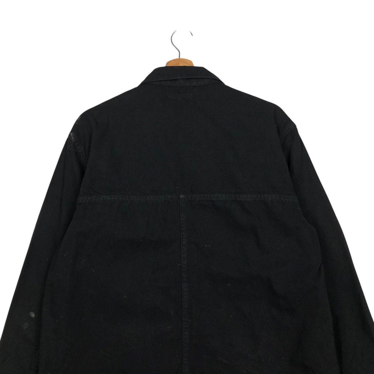 Japanese Brand 📌Vintage Chore Work Jacket Duck Canvas Red Ear Issey Miyake Size US M / EU 48-50 / 2 - 10 Thumbnail