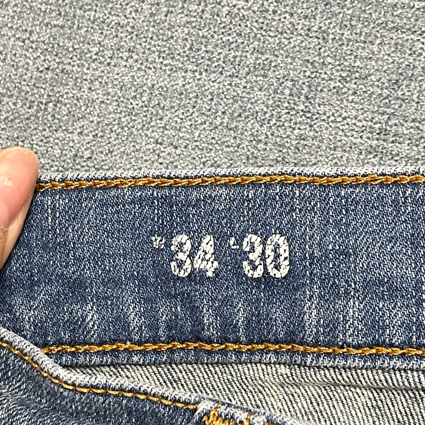 Vintage Goodfellow & Co Jeans Mens 34x30 Blue Denim Stretch Total Flex Athletic Straight Jeans Mens 34x30 Blue Denim Stretch Total Flex Athletic Straight Size US 34 / EU 50 - 7 Thumbnail