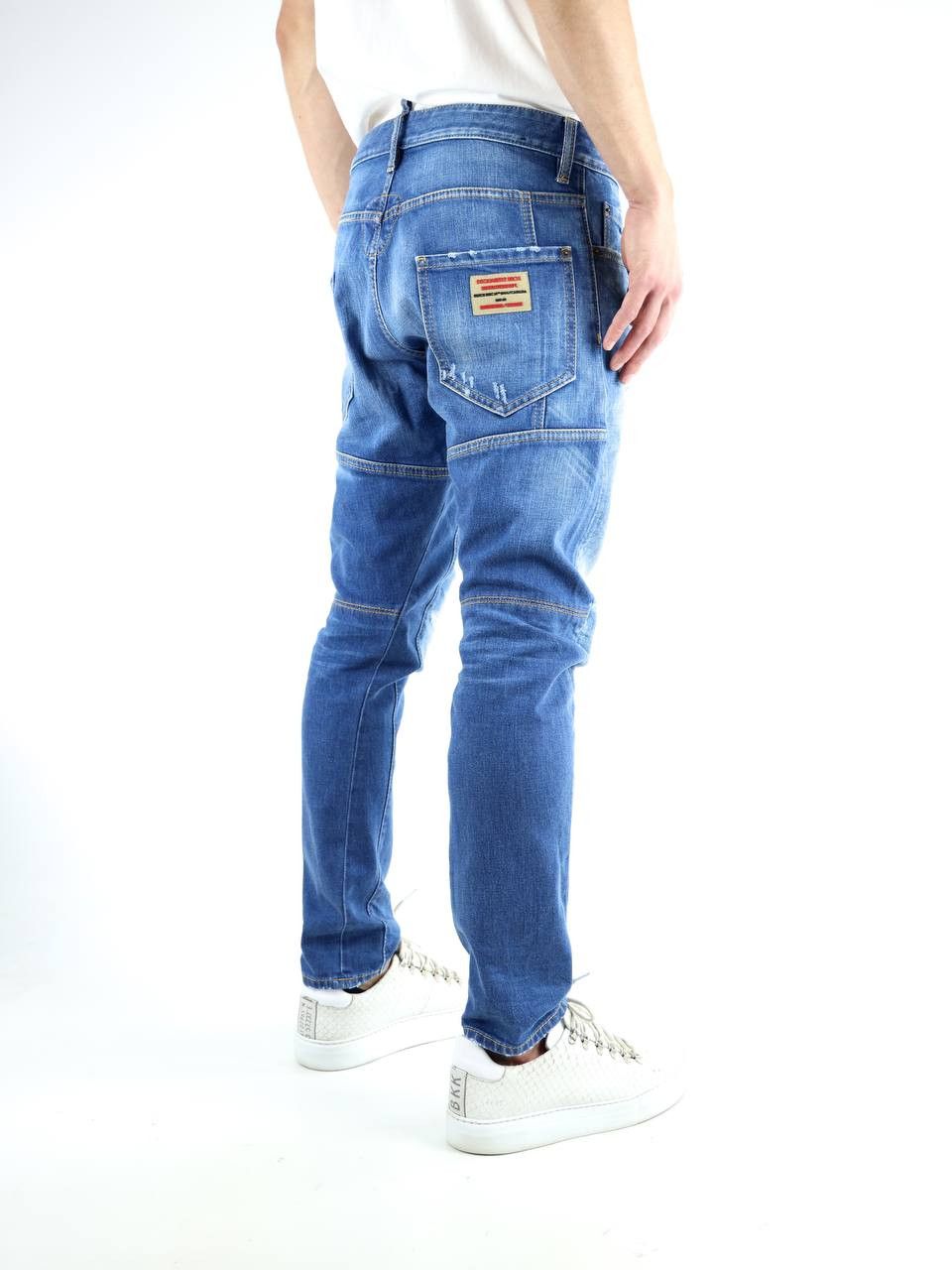 Dsquared2 DSQUARED2 Jeans Blue Tidy Biker Jean Size US 32 / EU 48 - 7 Thumbnail