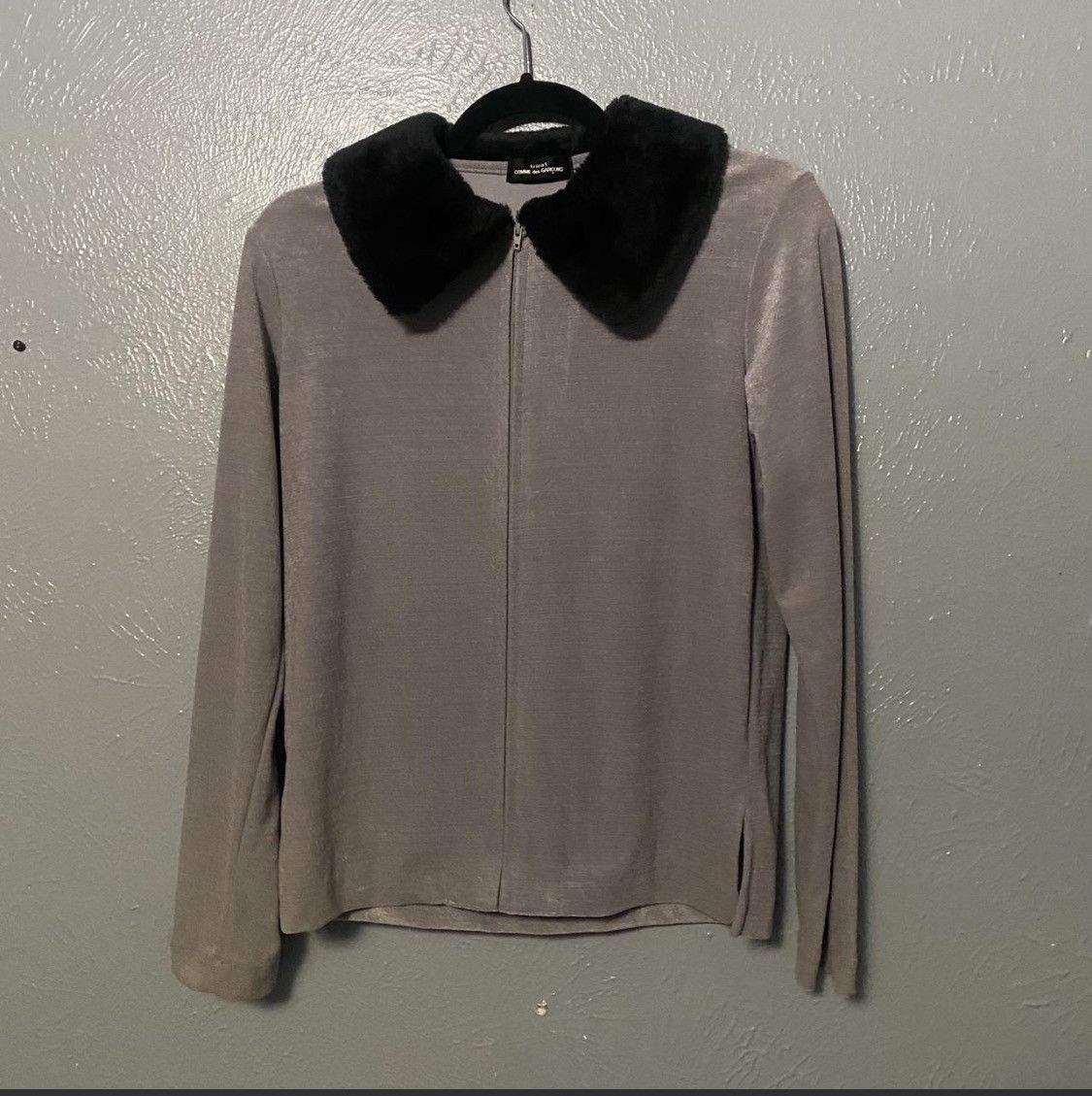 Comme des Garcons Comme des garcon tricot black fur zip up Size US S / EU 44-46 / 1 - 1 Thumbnail