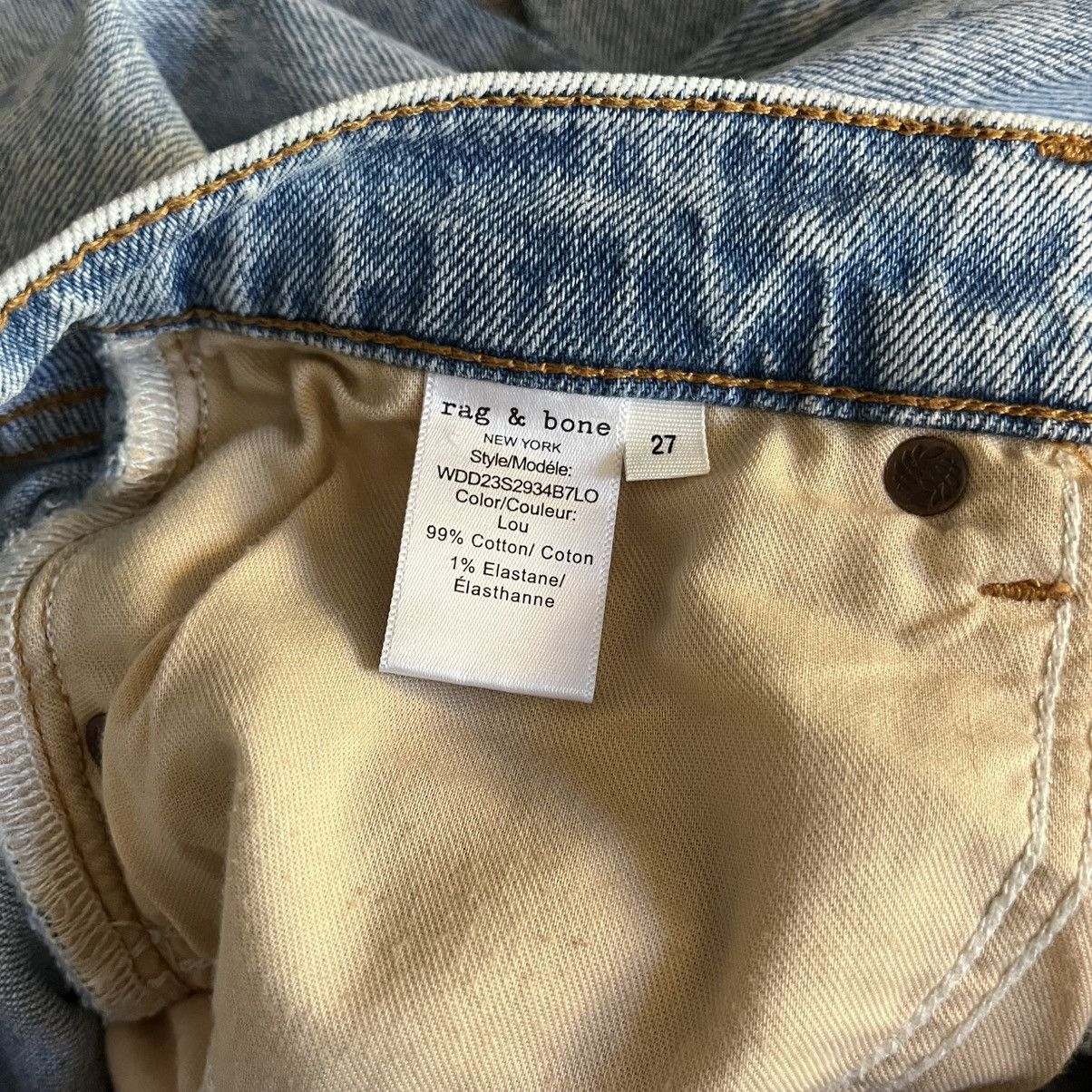 Rag & Bone Rag and bone Harlow Ankle Straight Jeans Size 27" / US 4 / IT 40 - 6 Thumbnail