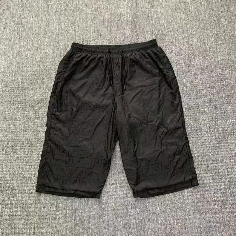 Fendi Fendi Black FF Monogram Shorts Size US 36 / EU 52 - 1 Thumbnail