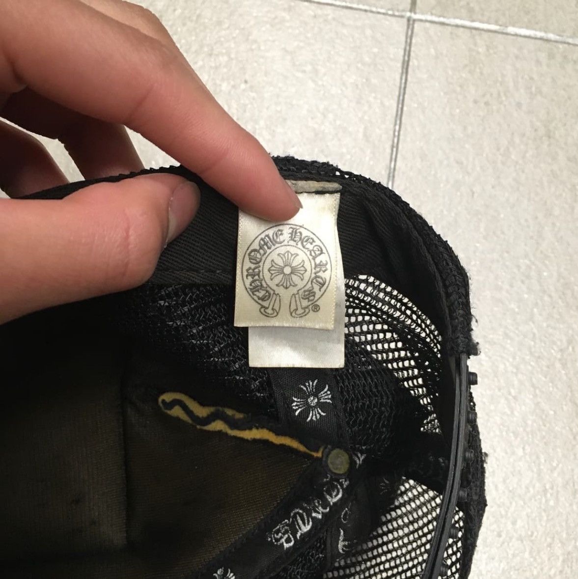 Chrome Hearts OG CH Hollywood Trucker Hat Size ONE SIZE - 3 Thumbnail
