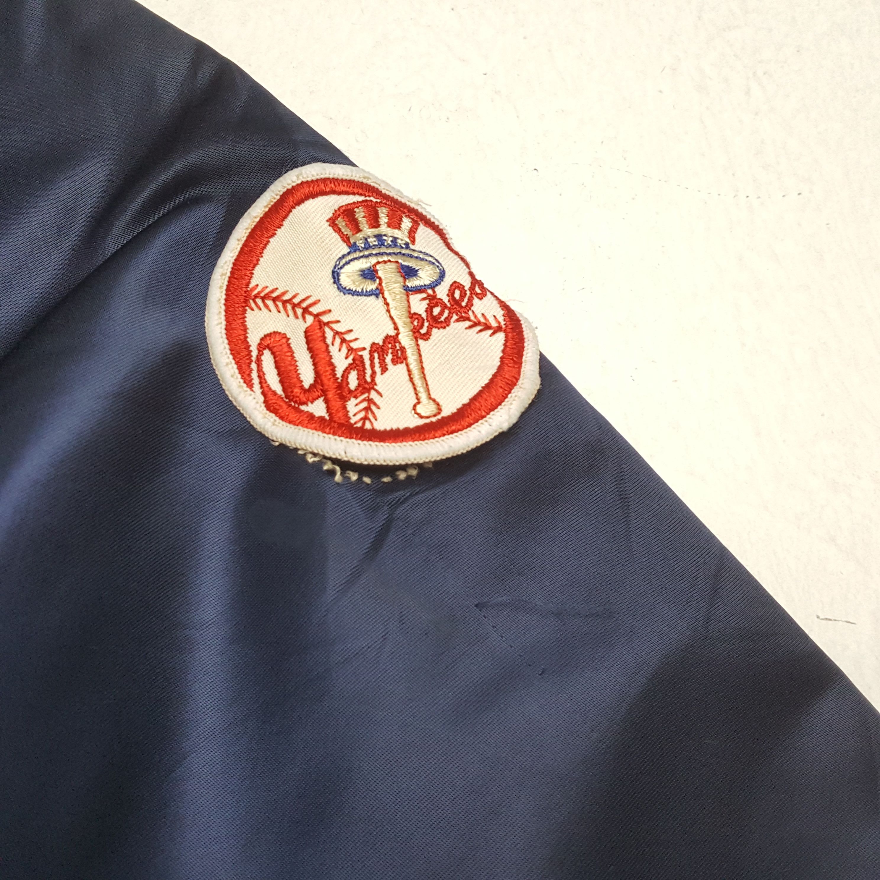 MLB × New York Yankees × Vintage NEW YORK YANKEES MLB Jacket Baseball Team Size US M / EU 48-50 / 2 - 7 Thumbnail