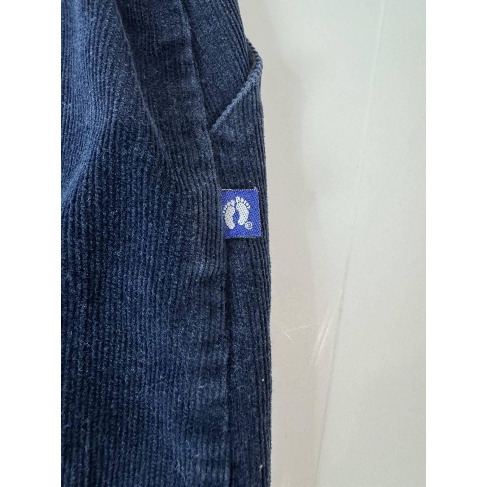 Hang Ten Vintage Hang Ten Blue Corduroy Cargo Midi Skirt Skirt Small Size 24" / US 00 / IT 34 - 4 Thumbnail