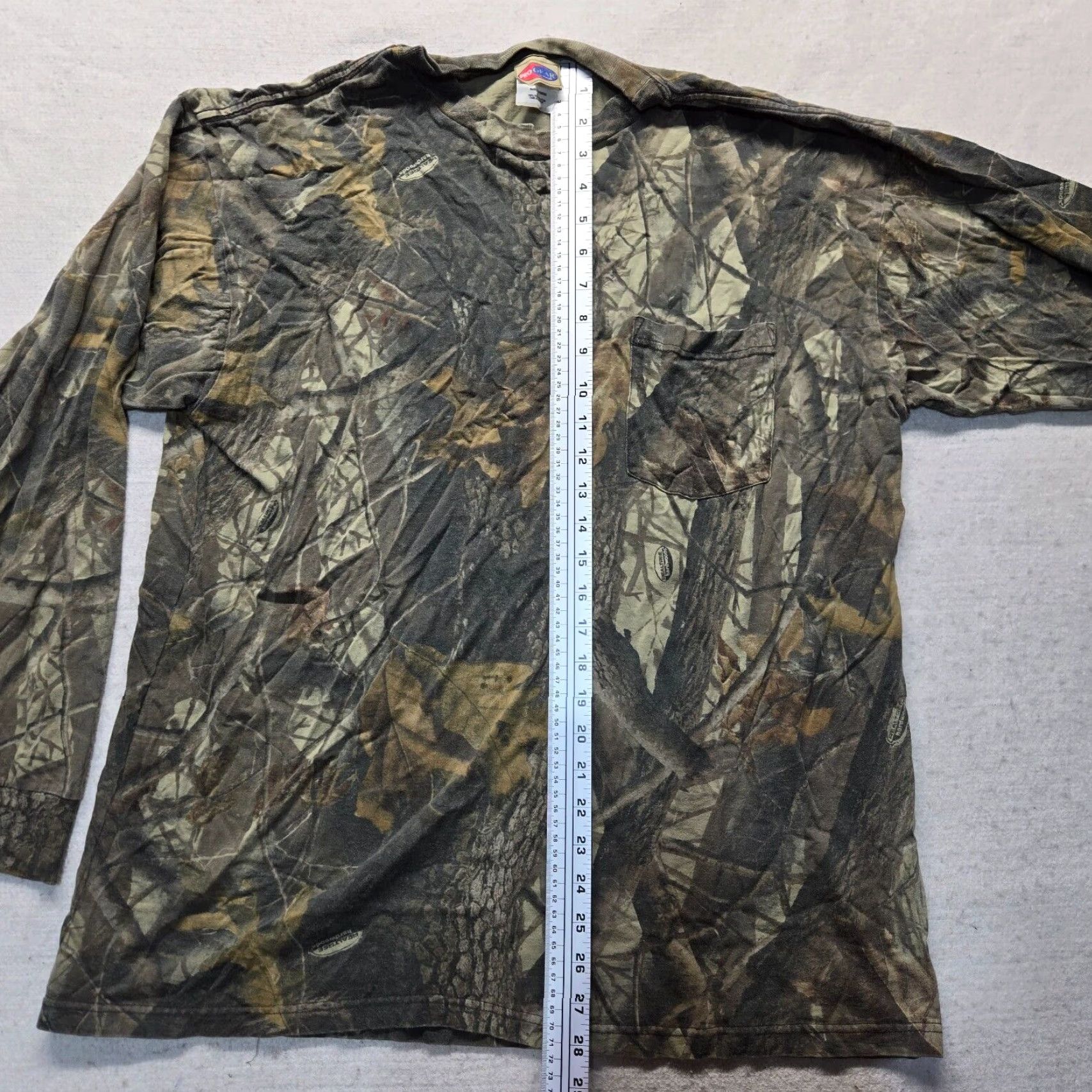 Wrangler VINTAGE Pro Gear Wrangler Realtree Hardwood Camouflage Long Sleeve Shirt Men XL All Seasons Hunting 2000s Size US XL / EU 56 / 4 - 6 Thumbnail