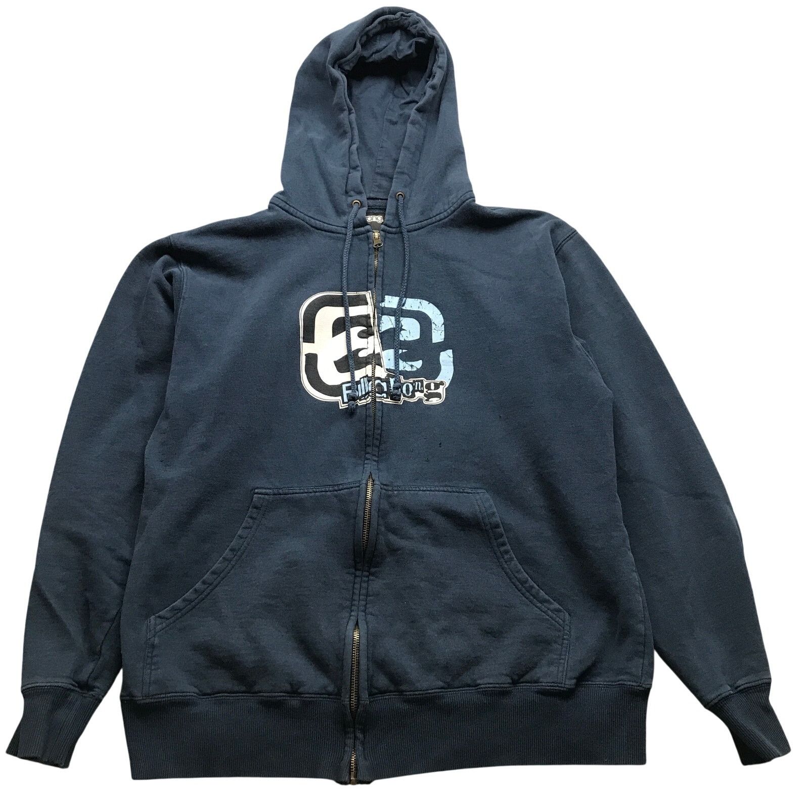 Billabong Vintage Y2K Billabong Full Zip Hoodie Jacket Womens XL Size XL / US 12-14 / IT 48-50 - 1 Thumbnail