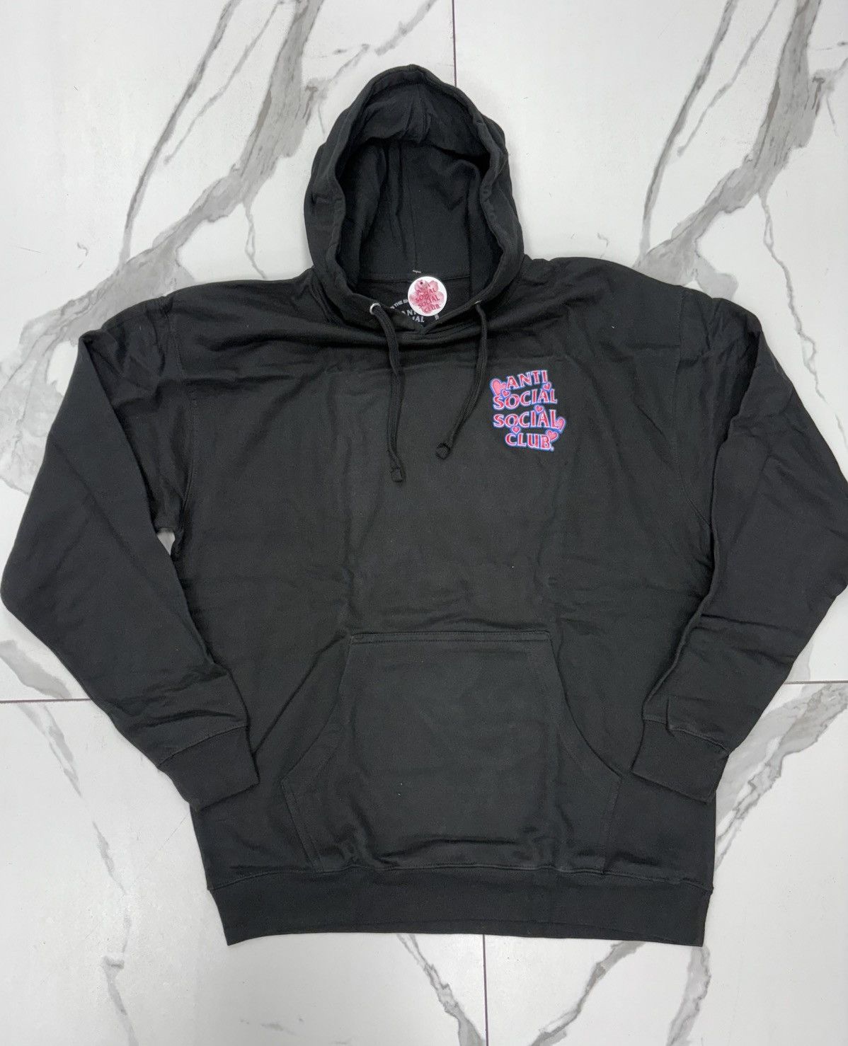 Anti Social Social Club Anti Social Social Club Gelasius Hoodie “Black” Size US XL / EU 56 / 4 - 1 Thumbnail