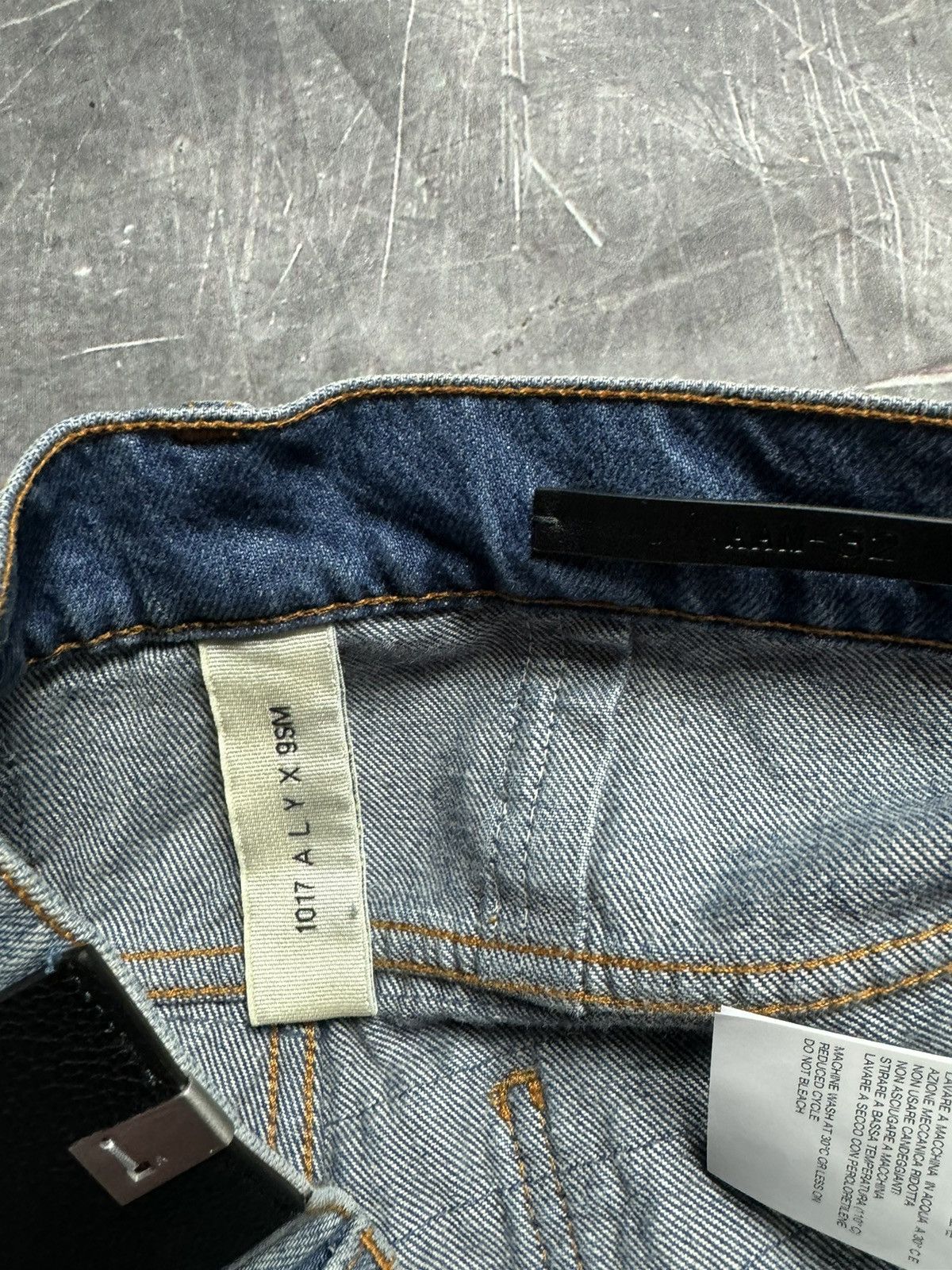 1017 ALYX 9SM × Blackmeans 1017 ALYX 9SM BlackMeans Denim Jeans Size US 32 / EU 48 - 11 Thumbnail