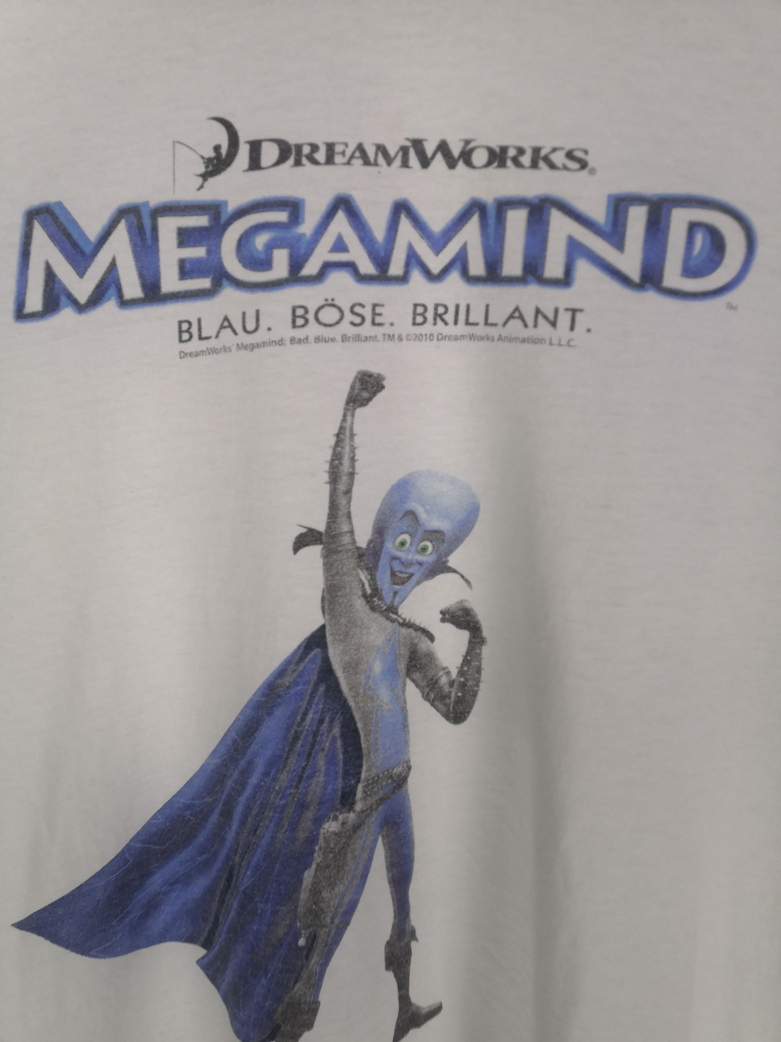 Vintage Vintage Megamind T-Shirt Movie Tee Dream Works Size US XL / EU 56 / 4 - 4 Thumbnail