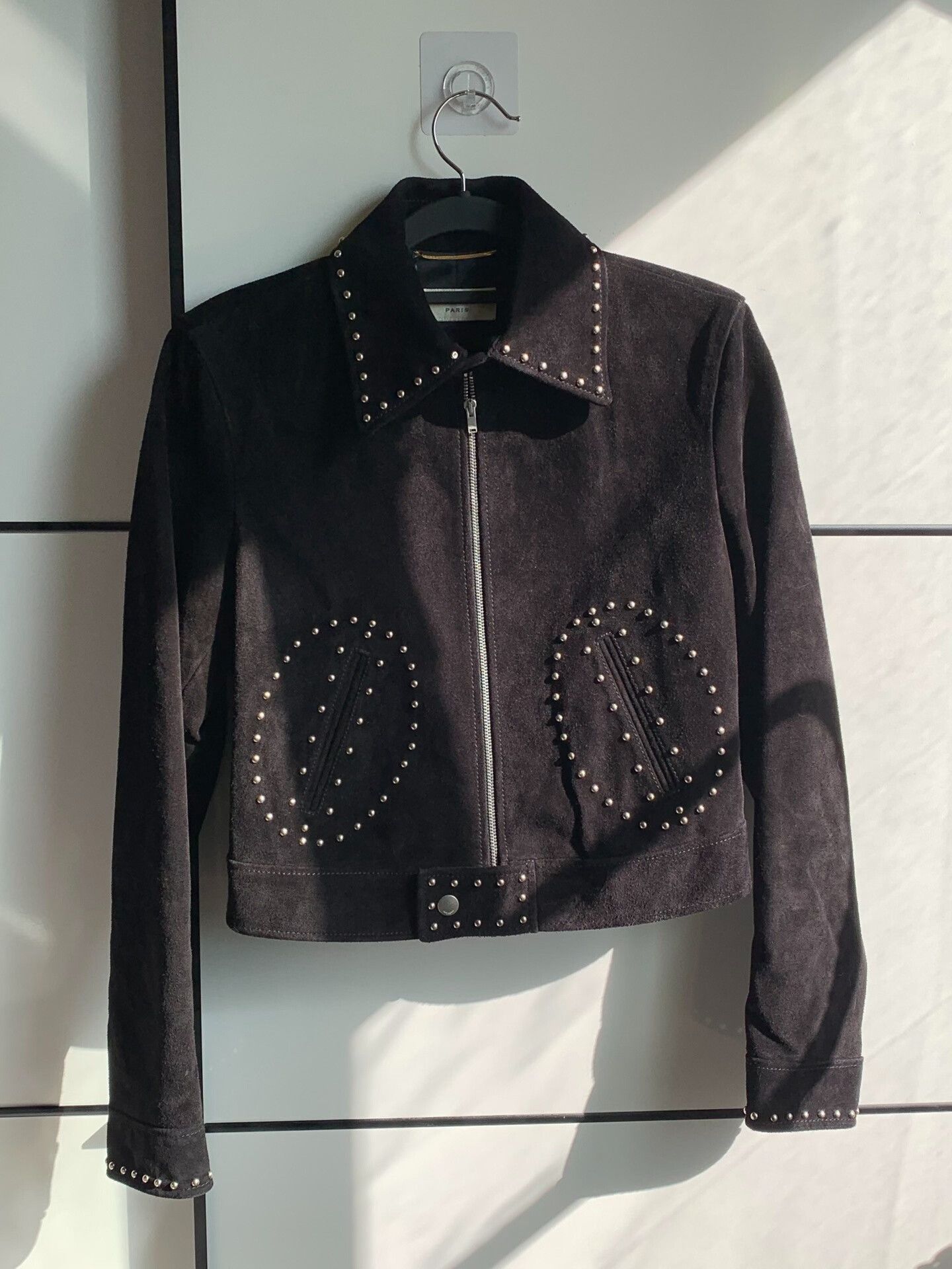 Saint Laurent Paris Saint Laurent SLP16FW Studded Jacket Size XS / US 0-2 / IT 36-38 - 1 Thumbnail
