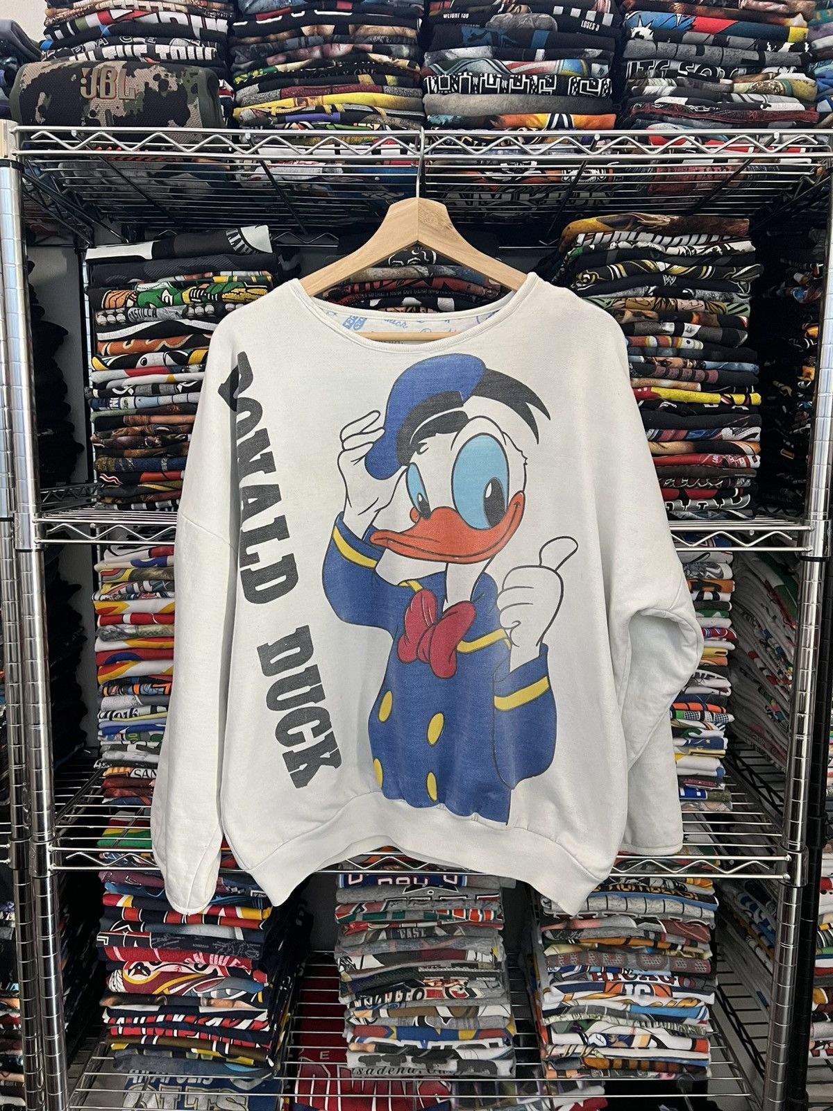Disney 90s Donald Duck Mickey Mouse Crewneck Size US L / EU 52-54 / 3 - 1 Thumbnail
