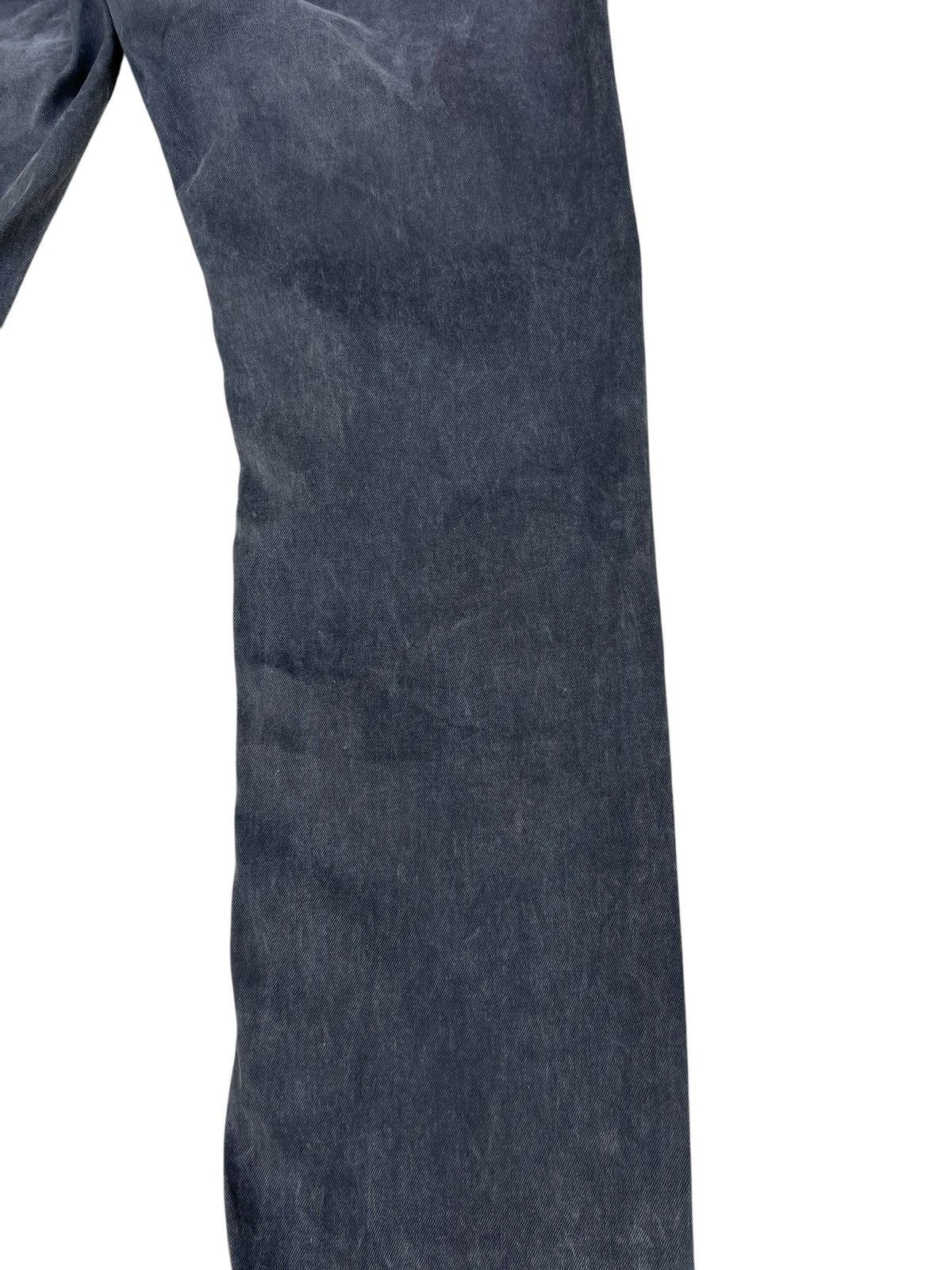 Distressed Prada Waxed Jeans