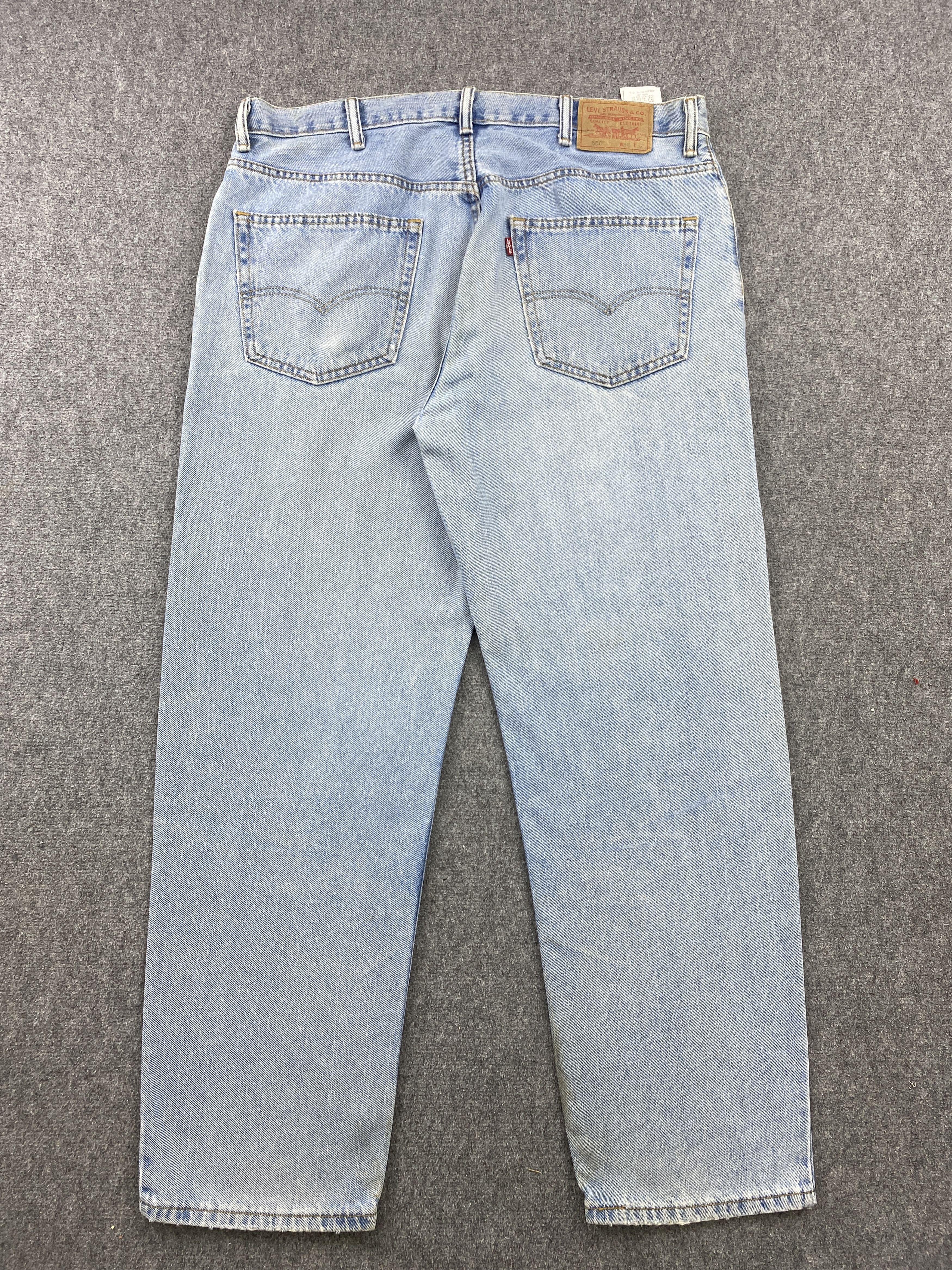 Levi's Vintage Levis 550 Distressed Blue Jeans DP2319 Size US 38 / EU 54 - 3 Thumbnail