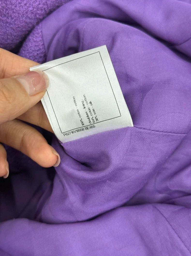 Chanel Chanel Purple four-pocket zipper jacket Size XS / US 0-2 / IT 36-38 - 7 Thumbnail