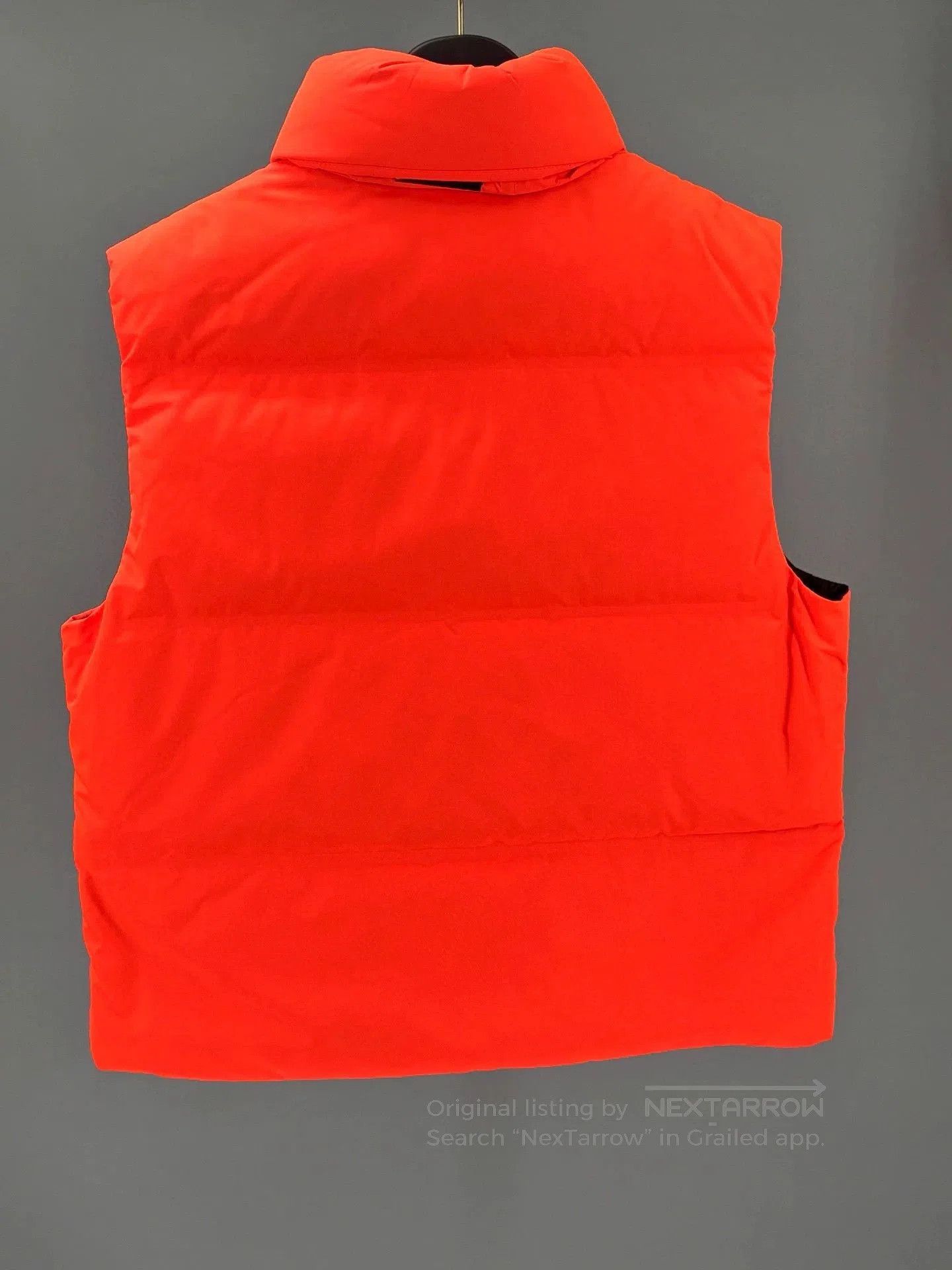 Prada prada men's down vest in bright orange. Size US M / EU 48-50 / 2 - 3 Thumbnail