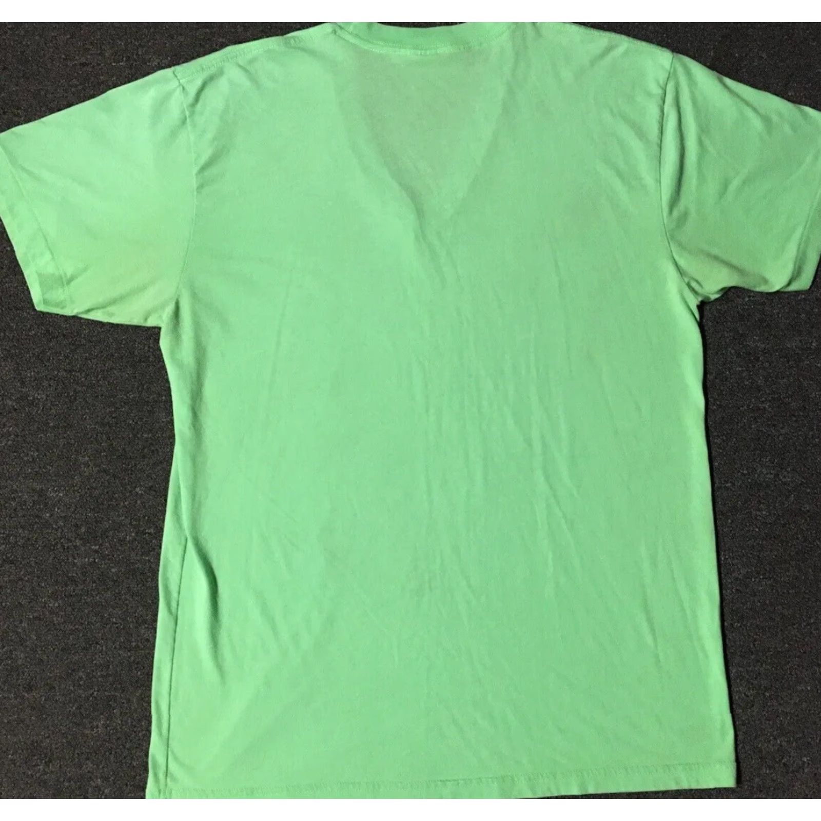 Vintage VINTAGE 90s Neon Faded Distressed V Neck Shirt L USA Grunge Surf Skate Vaporwave Beach Nike Shirt Size US L / EU 52-54 / 3 - 2 Thumbnail