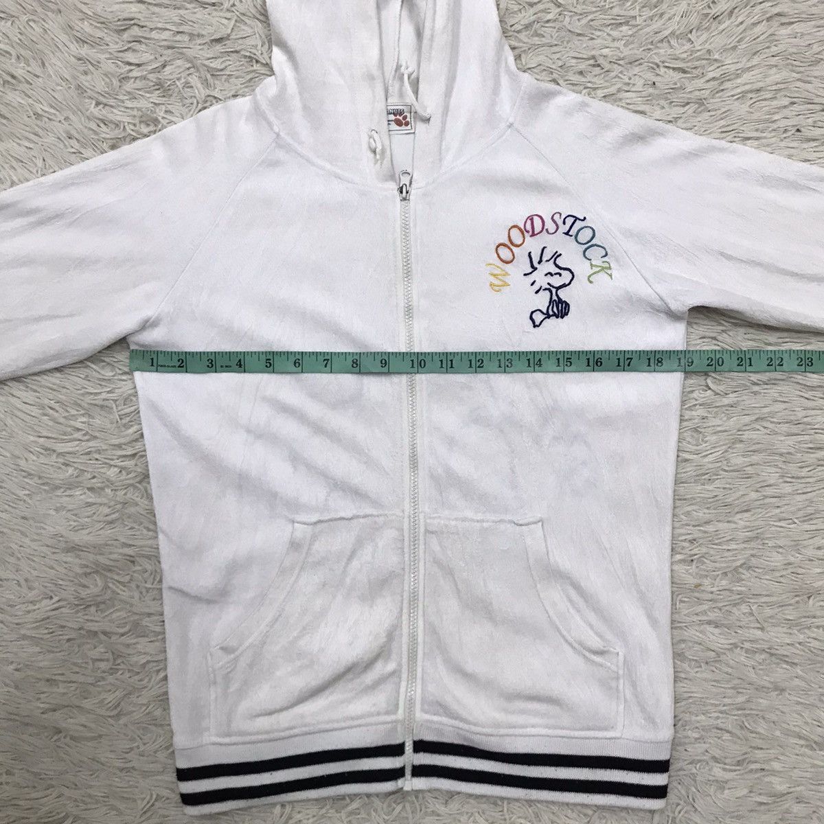 Cartoon Network Vintage 90s Peanuts Woodstock Fleece Sweater Hoodie Size US S / EU 44-46 / 1 - 15 Thumbnail