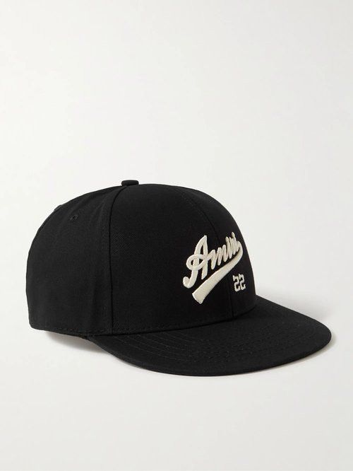 Amiri oc11z0525 Size: L / Solid Logo Hat / Cap in Black Size ONE SIZE - 1 Thumbnail